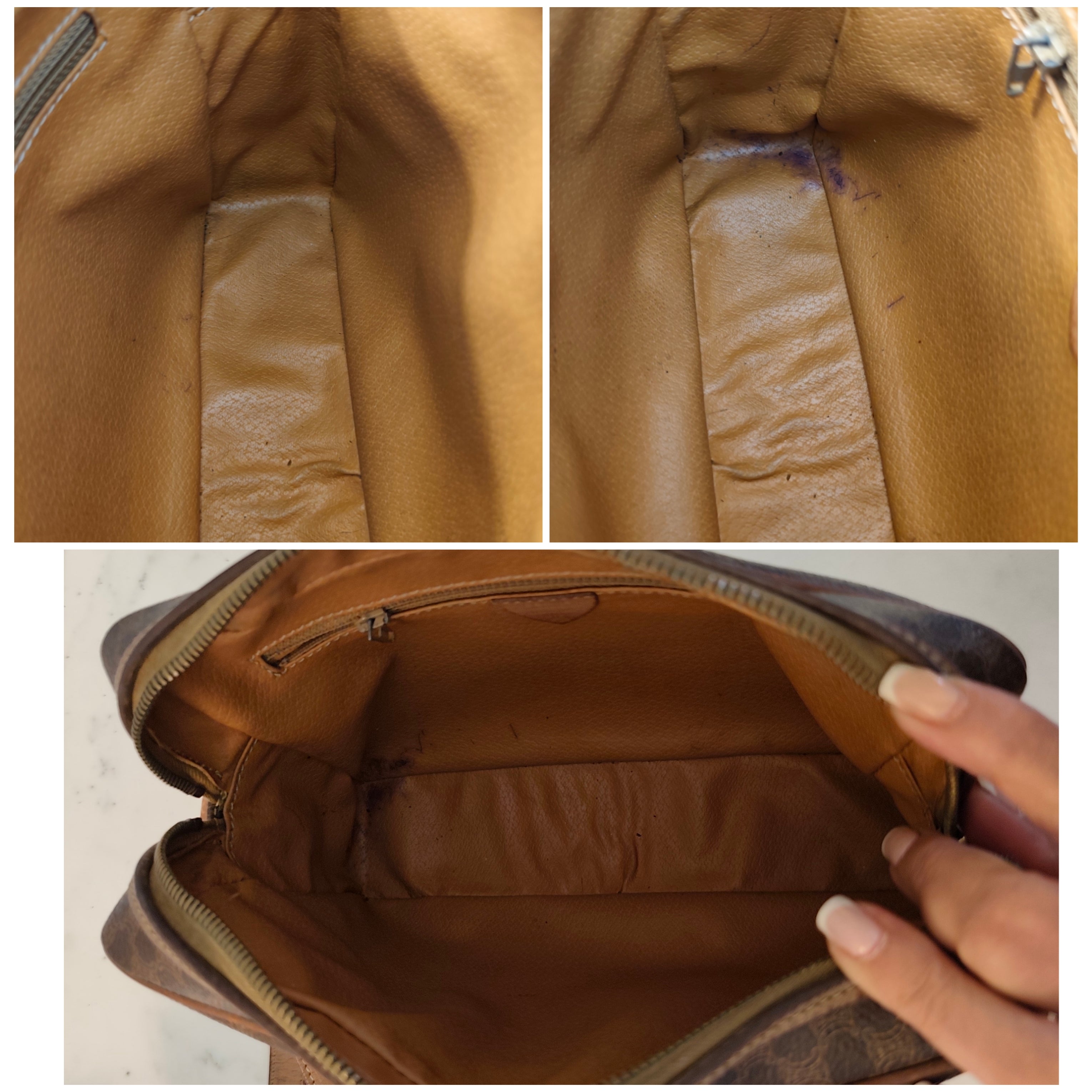 Celine – Camera Bag Postina Tracolla in Canvas Macadam Vintage