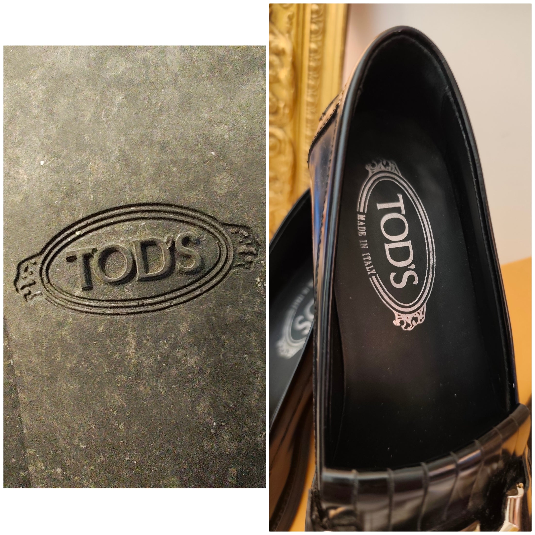 Tod's – Mocassini Donna “Double T” con Frange Pelle