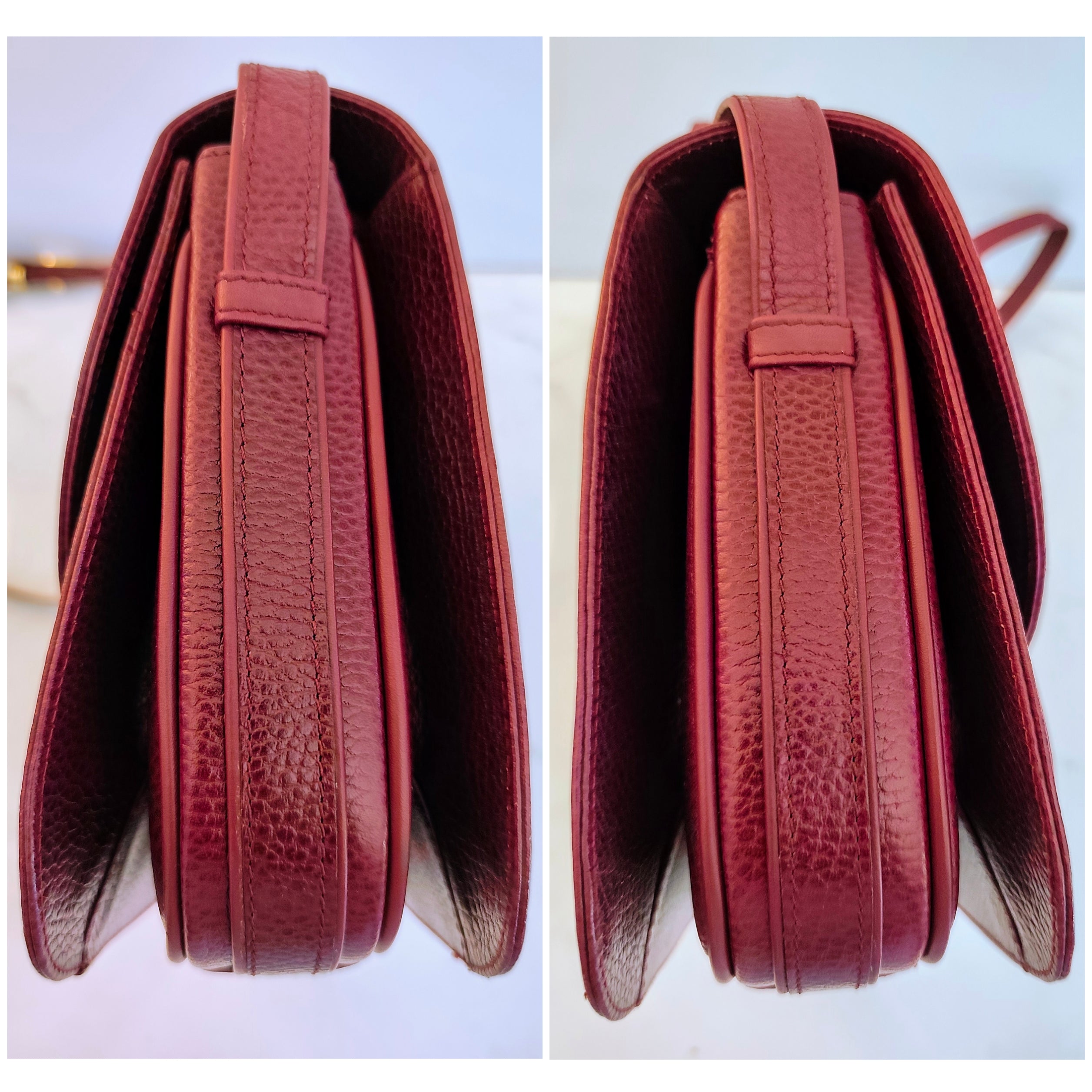 Cartier – Borsa Camera Bag a Tracolla in Pelle Vintage