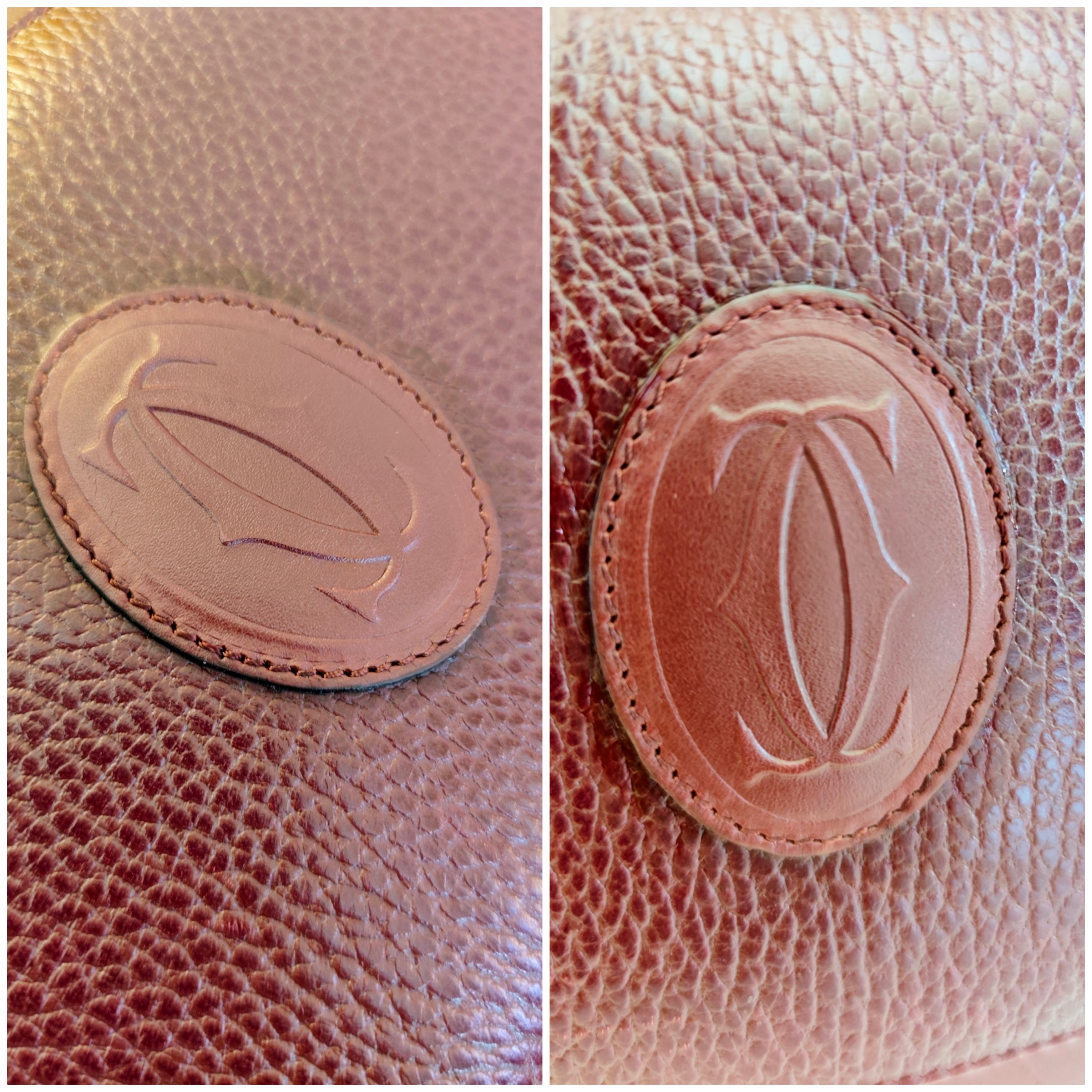 Cartier – Borsa Camera Bag a Tracolla in Pelle Vintage