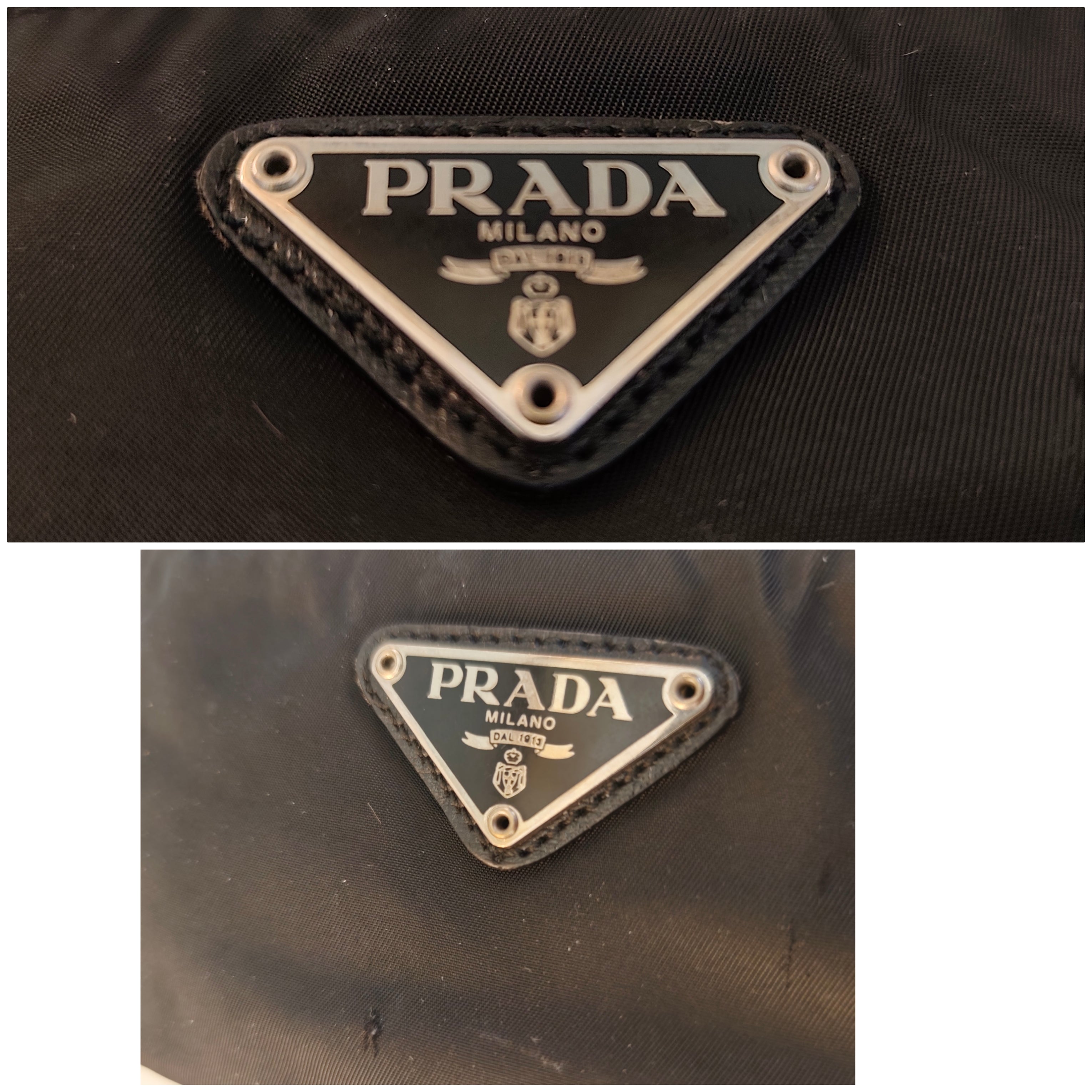 Prada – Trousse da Viaggio in Re-Nylon e Pelle Saffiano Nera