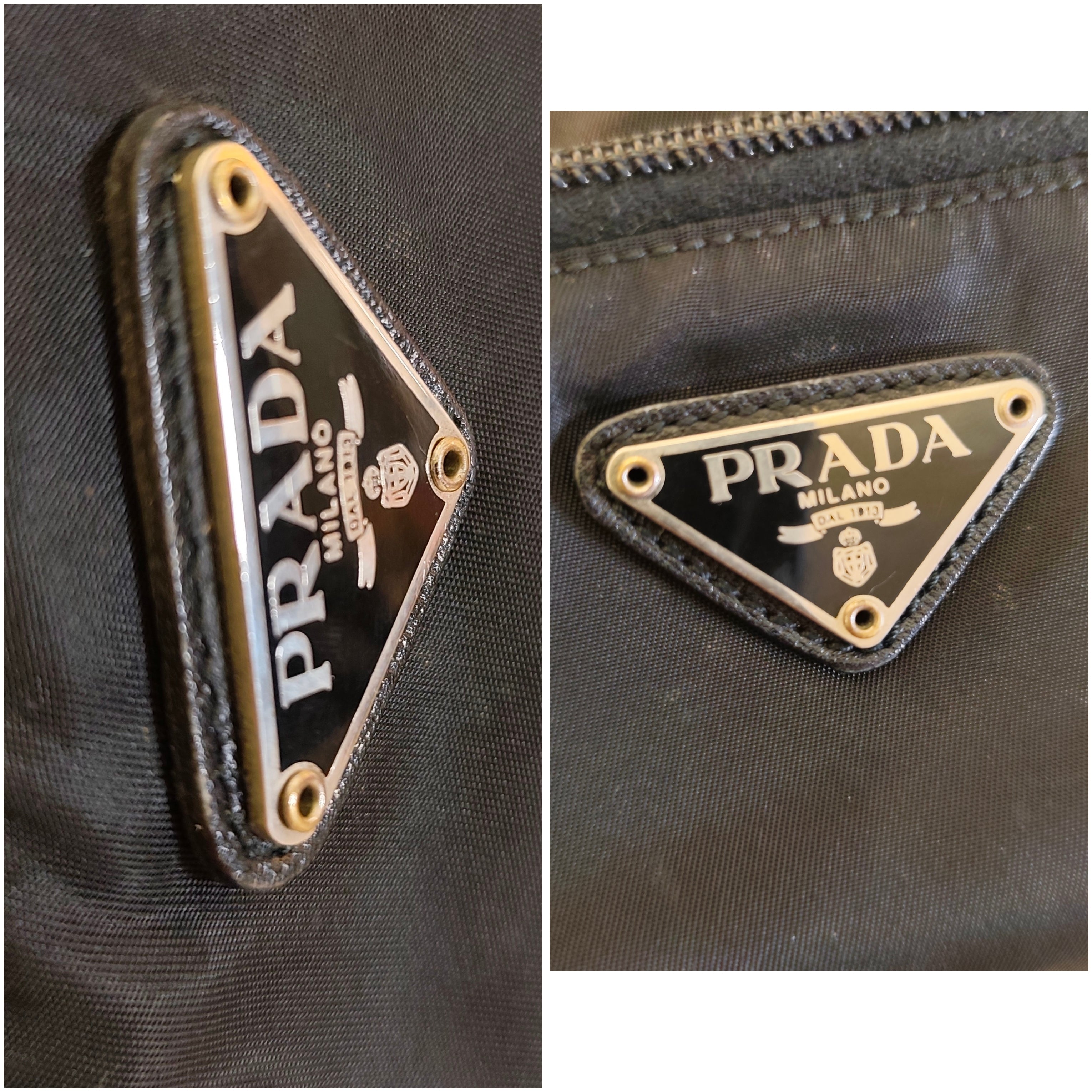 Prada - Trousse Toilette da Viaggio Re-Nylon e Saffiano Nera