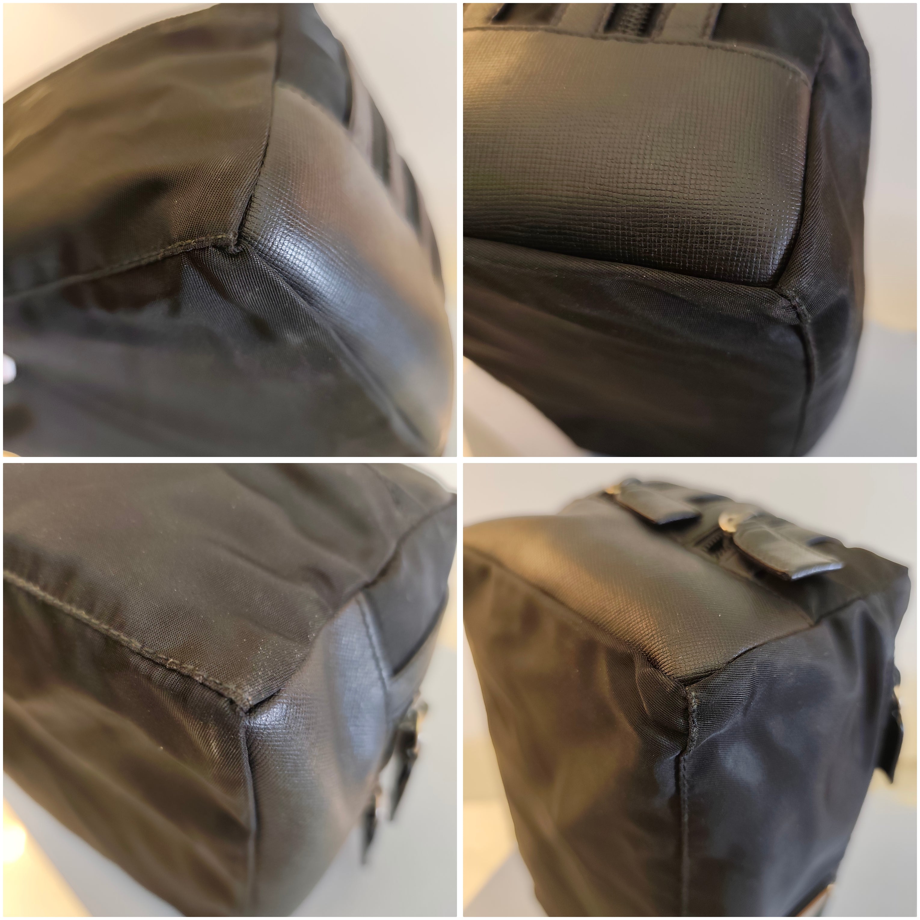 Prada - Trousse Toilette da Viaggio Re-Nylon e Saffiano Nera