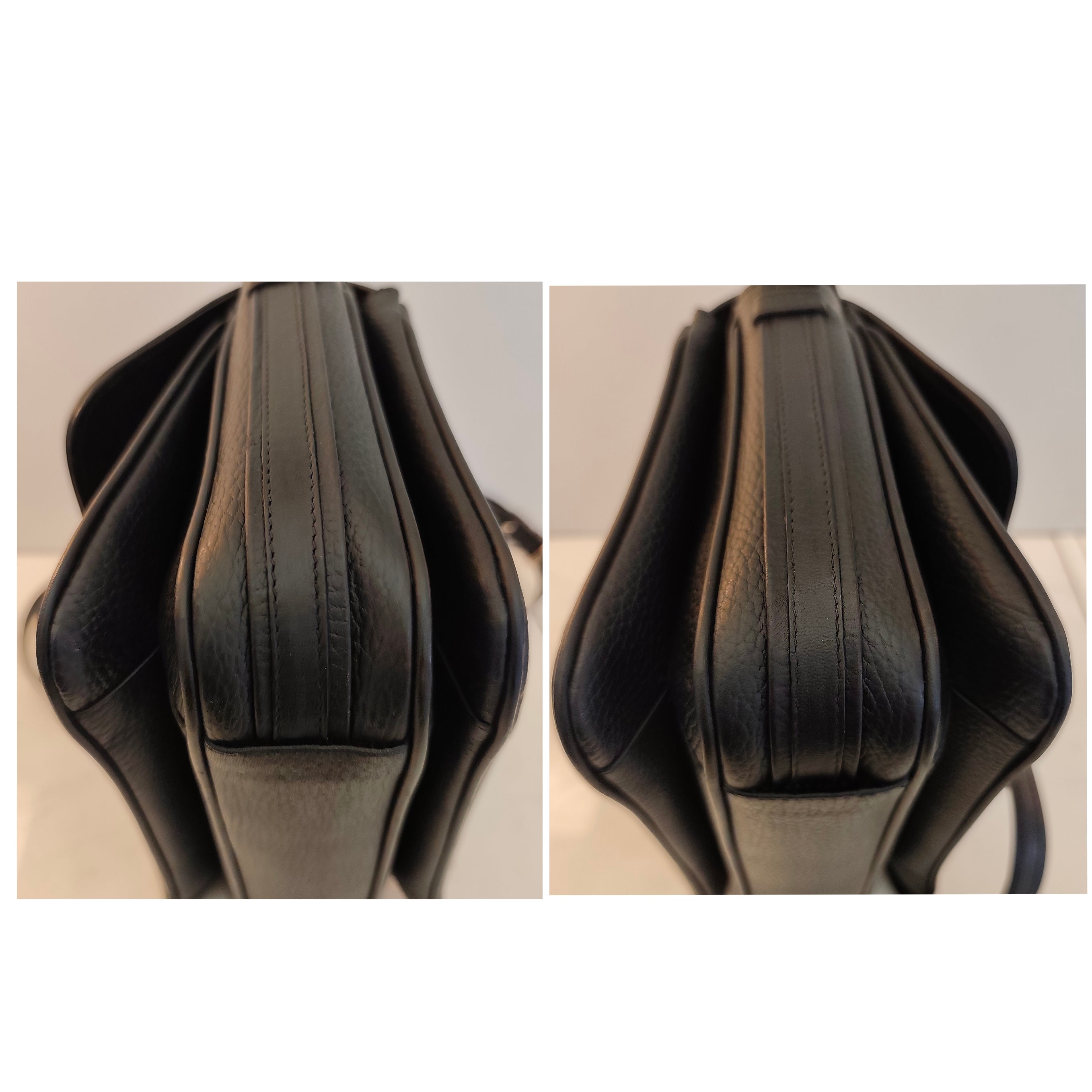 Cartier – Camera Bag Vintage in Pelle Nera