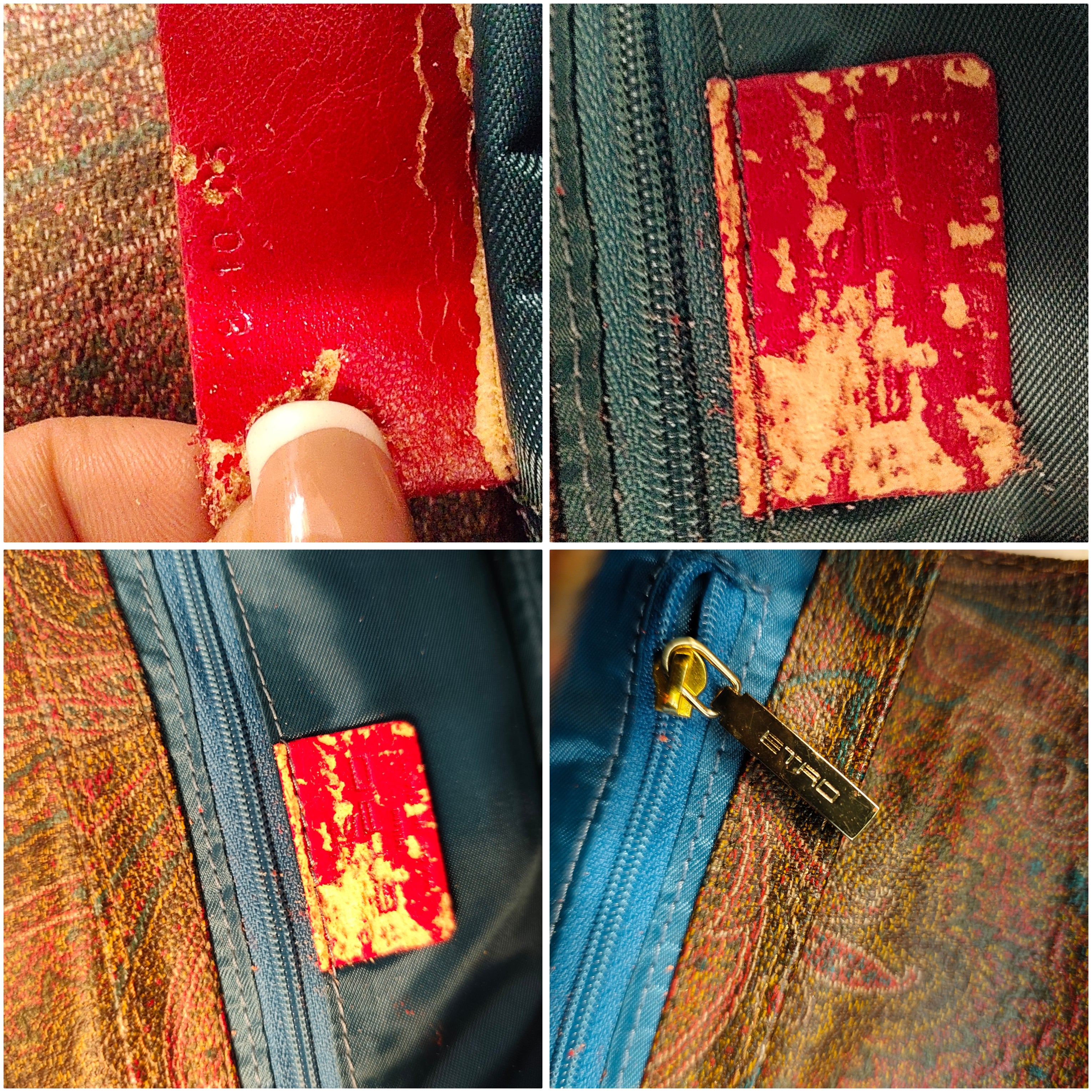 Etro - Baguette a Spalla Paisley Jacquard, croco e cavallino Edizione Limitata Ultra Rara