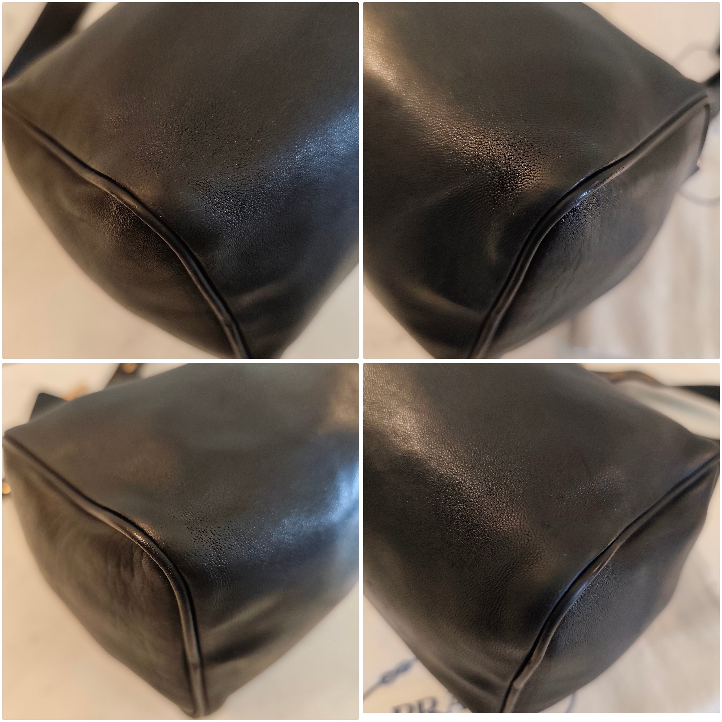 Prada – Bauletto Re-Edition 2024 in Pelle di Vitello Nera