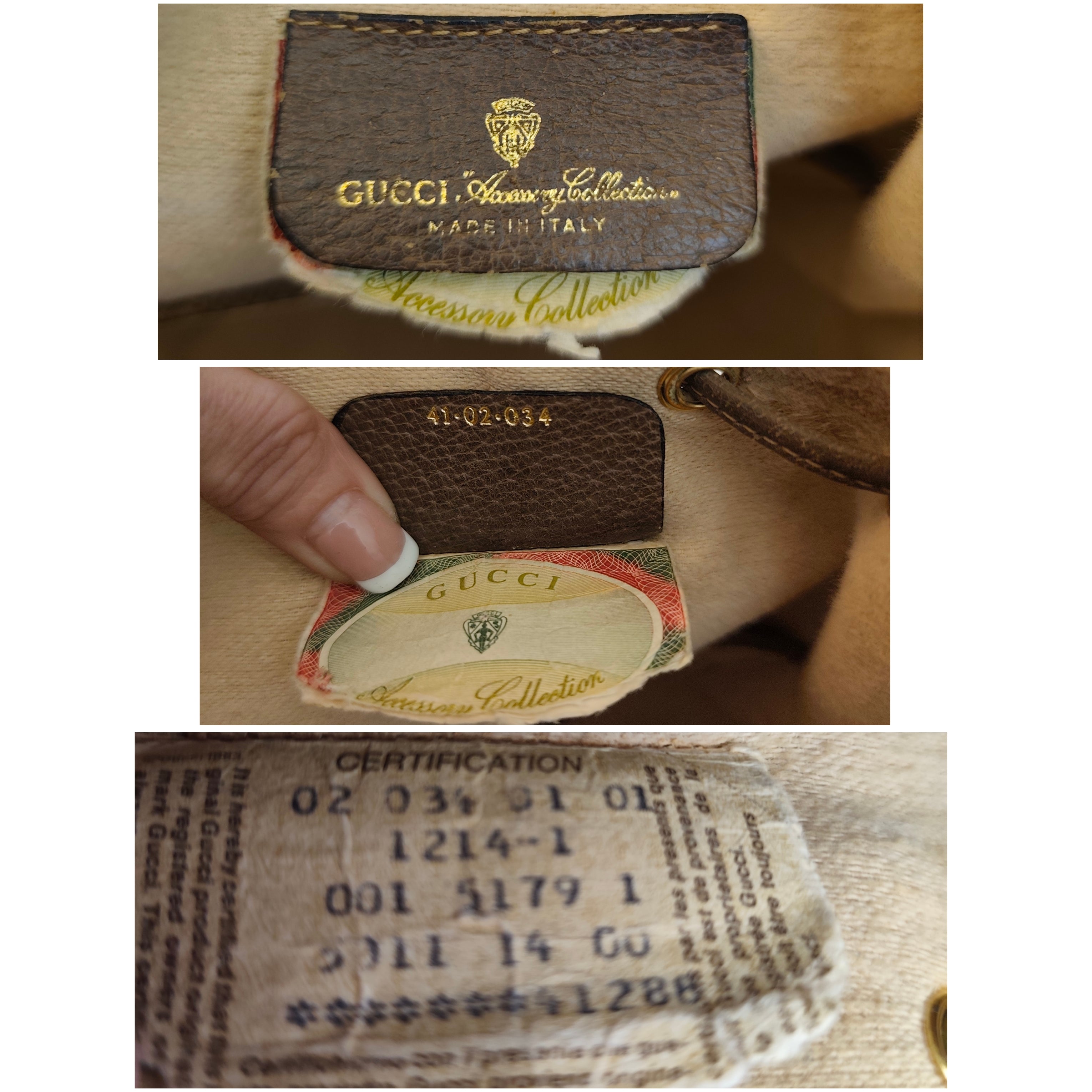 Gucci - Ophidia Borsa Secchiello “GG Supreme” Beige Vintage