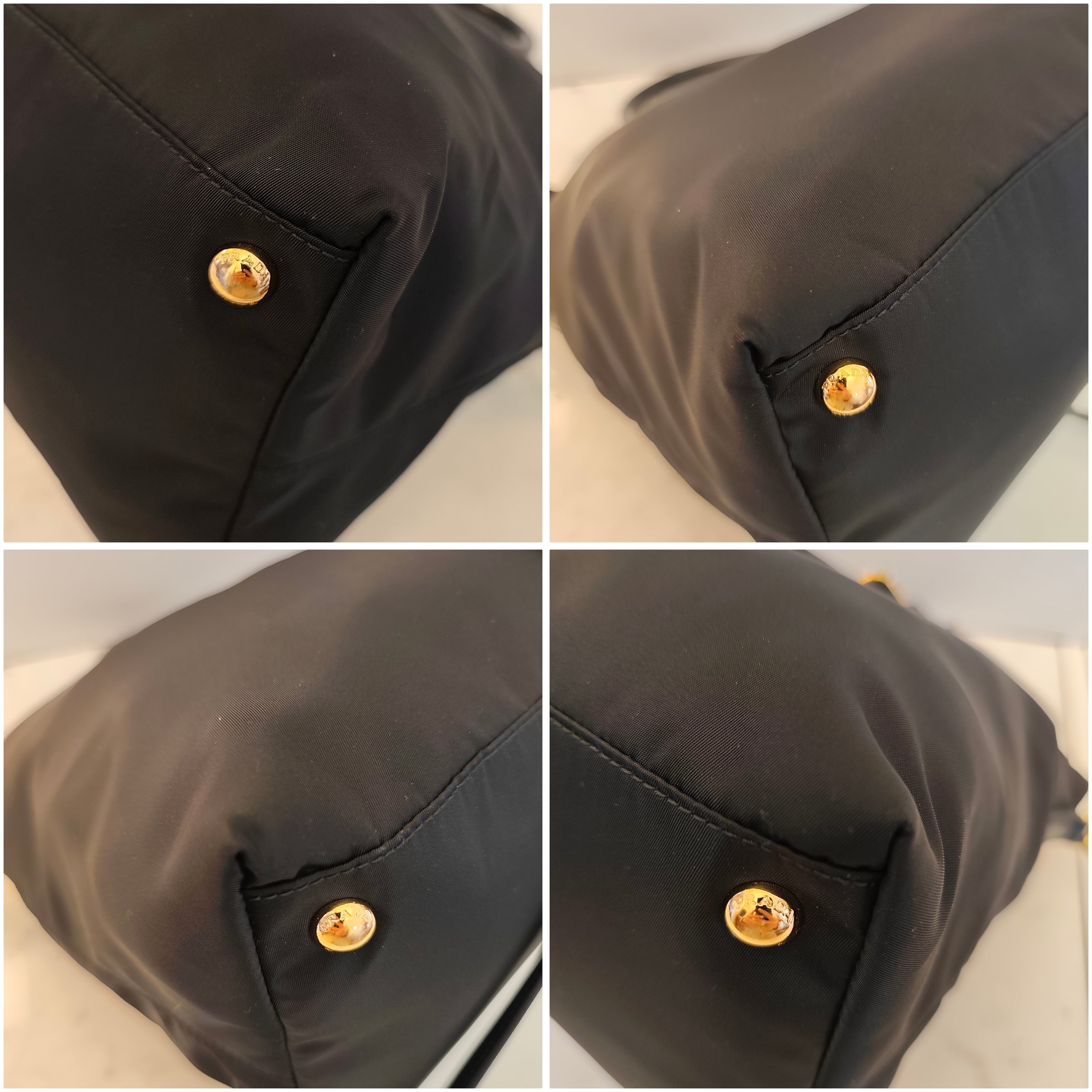 Prada - Tote Shopper Re-Nylon Nera con Tracolla – NUOVA FULL SET