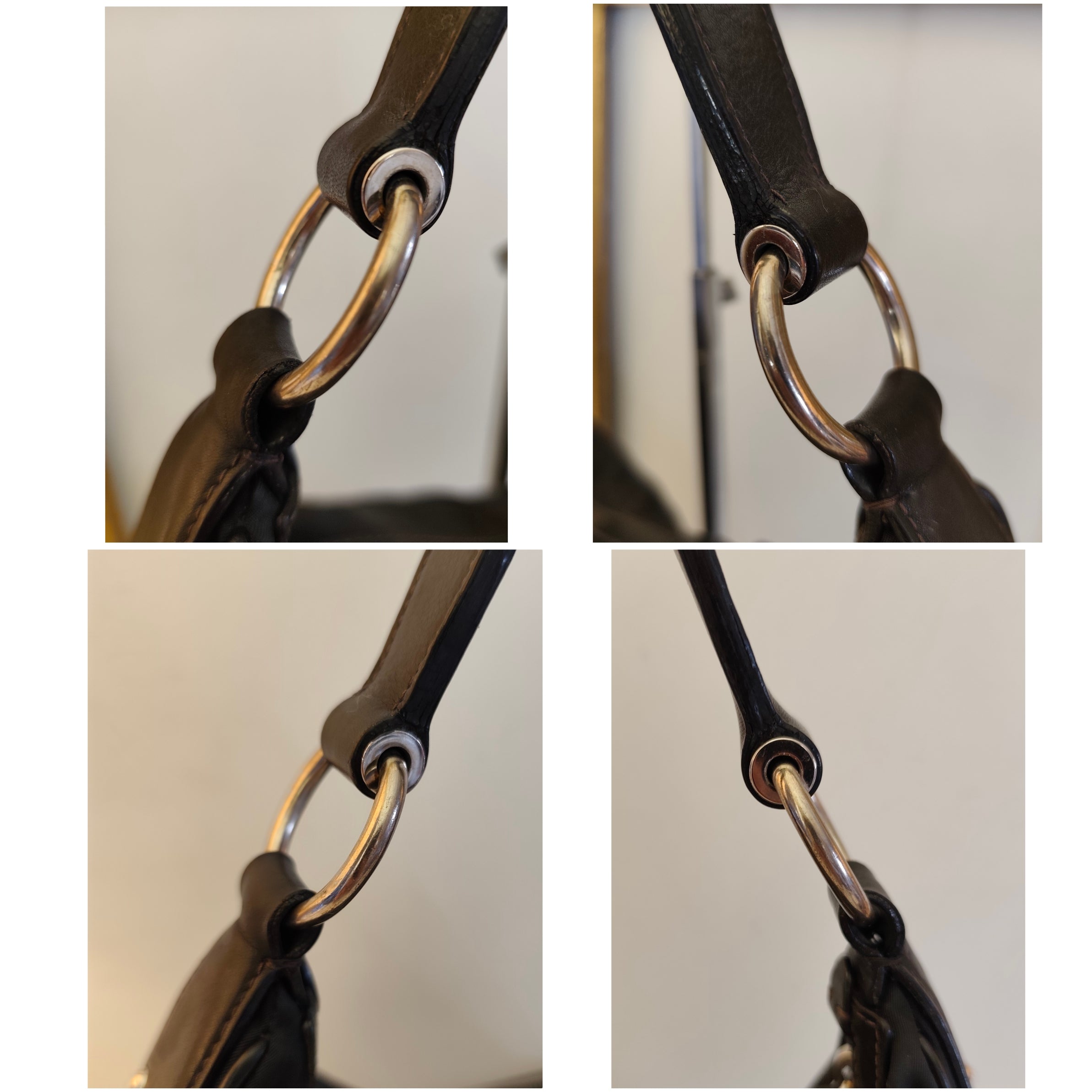 PRADA - Borsa a Spalla Hobo in Nylon e Pelle Nera