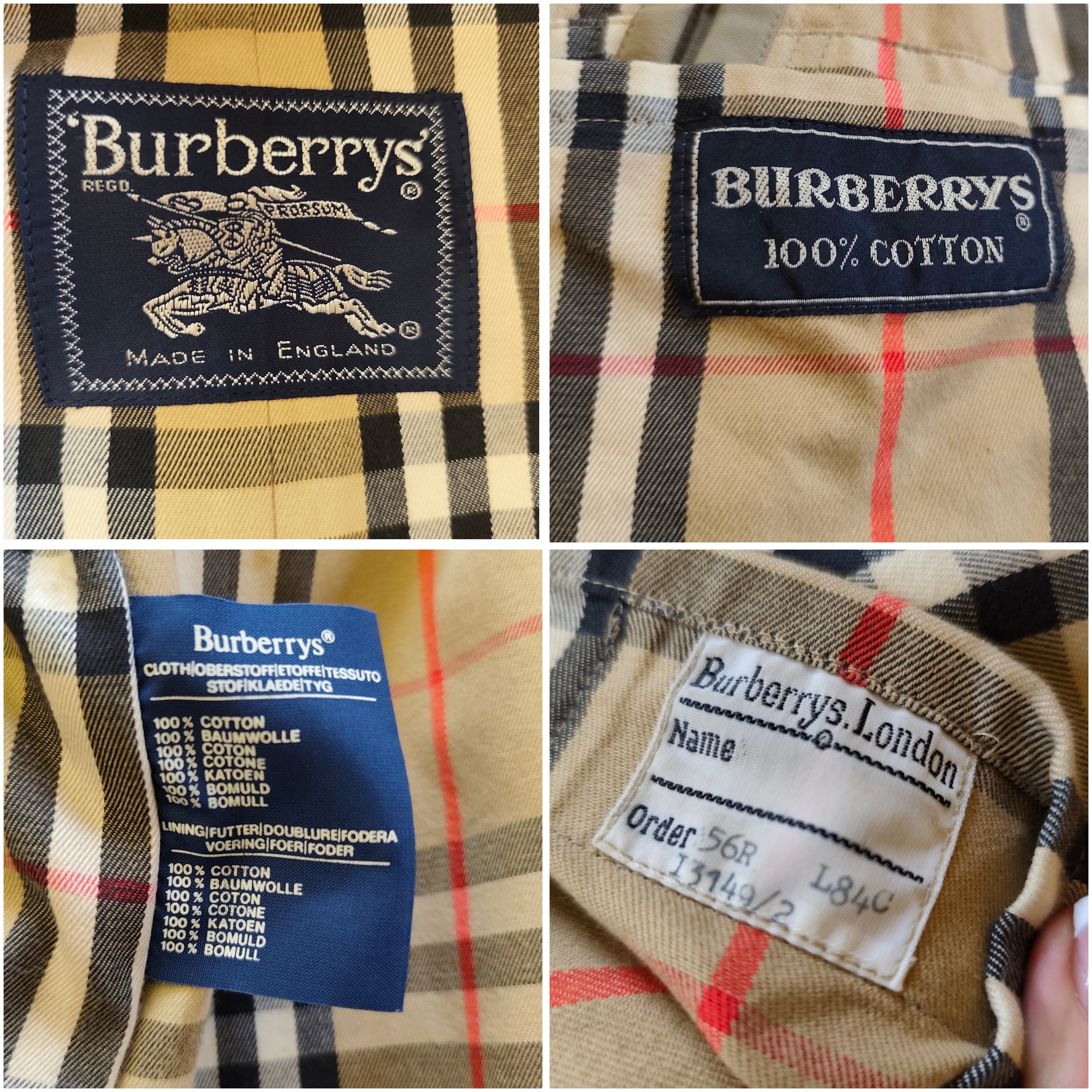 Burberry - Trench Kensington Caki/Beige Uomo