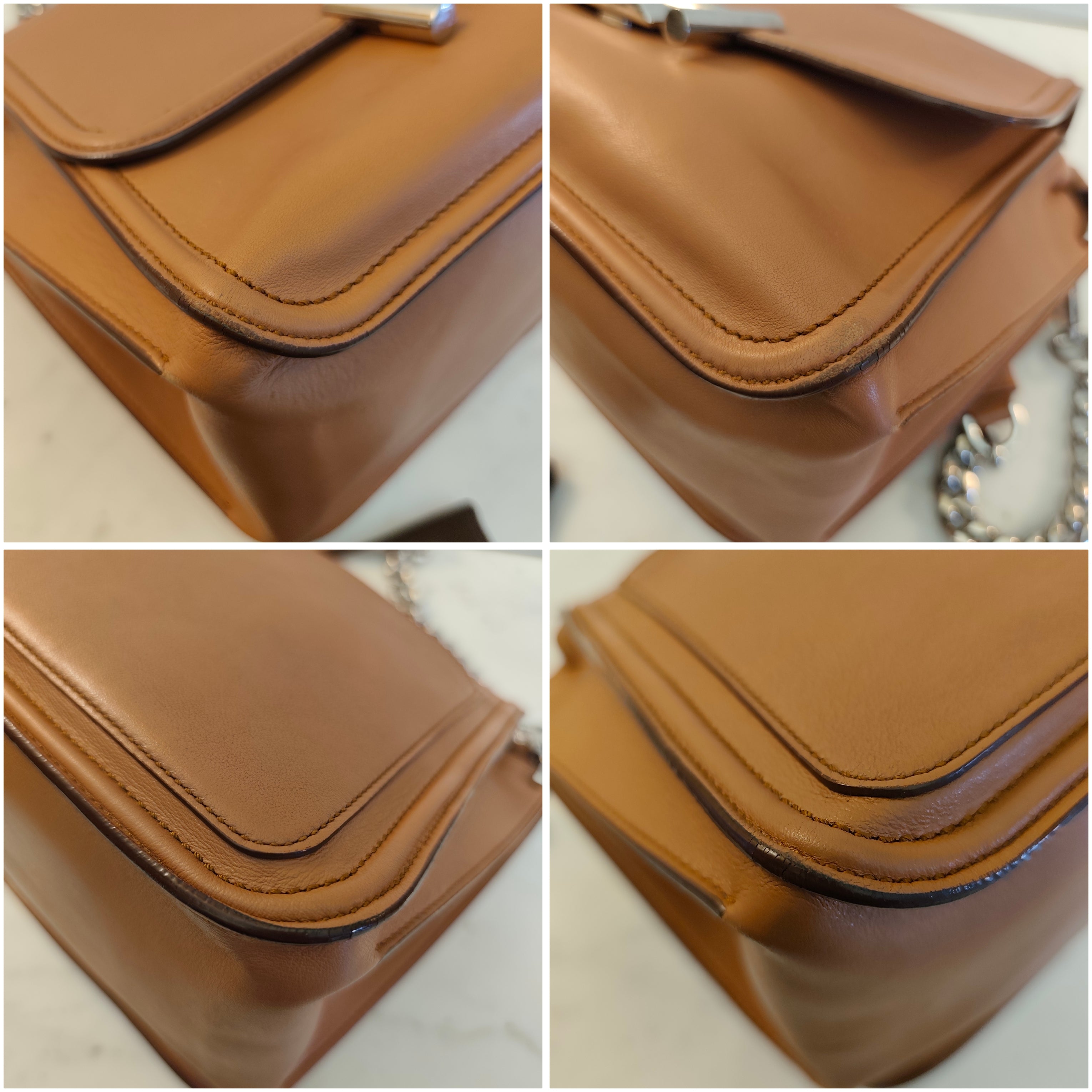 Tod's - Double T - Borsa a Spalla Pelle Cammello