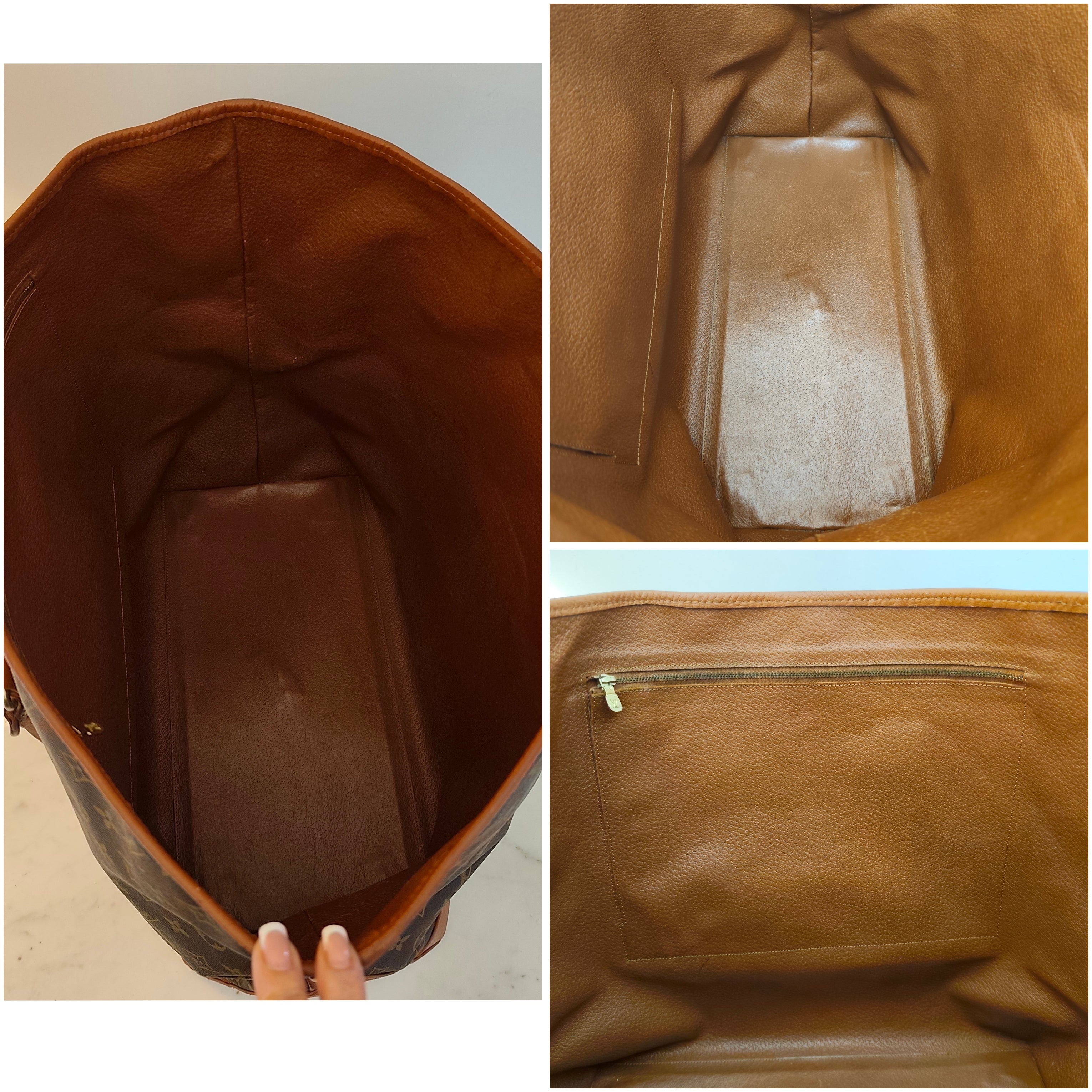 Louis Vuitton - Sac Weekend XL Monogram in Canvas e Pelle Vintage