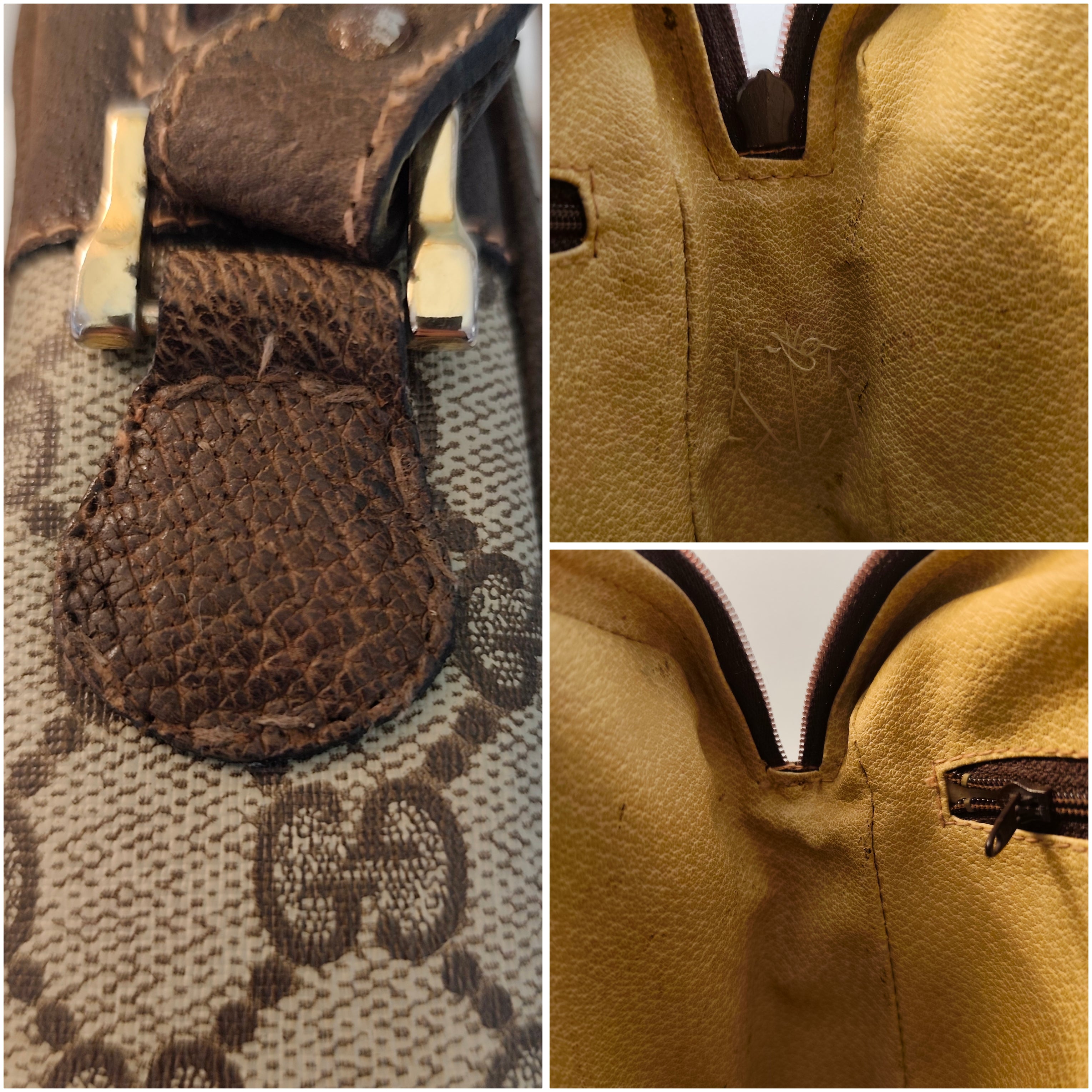 Gucci - Ophidia Camera Bag “GG Supreme” Beige Vintage