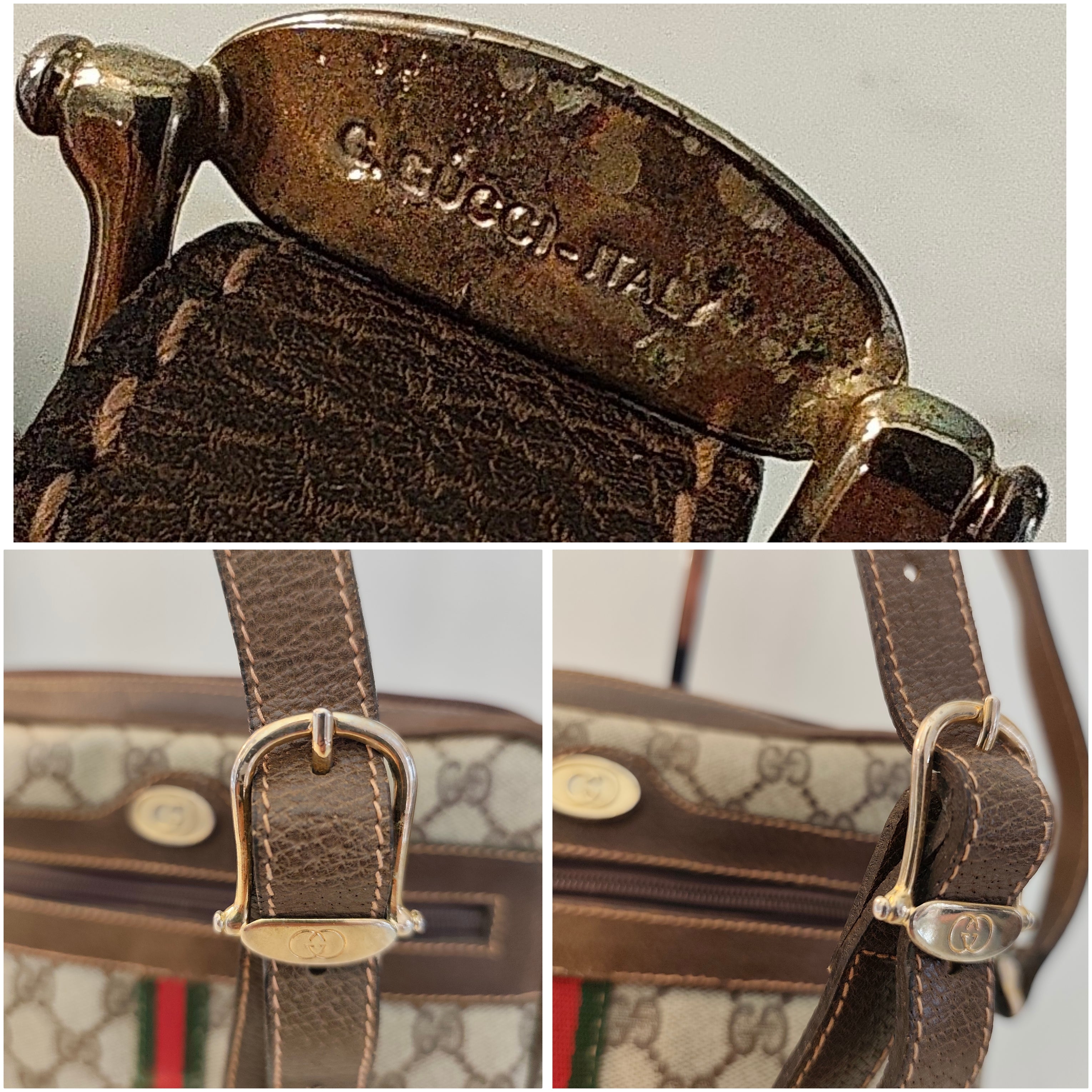Gucci - Ophidia Camera Bag “GG Supreme” Beige Vintage