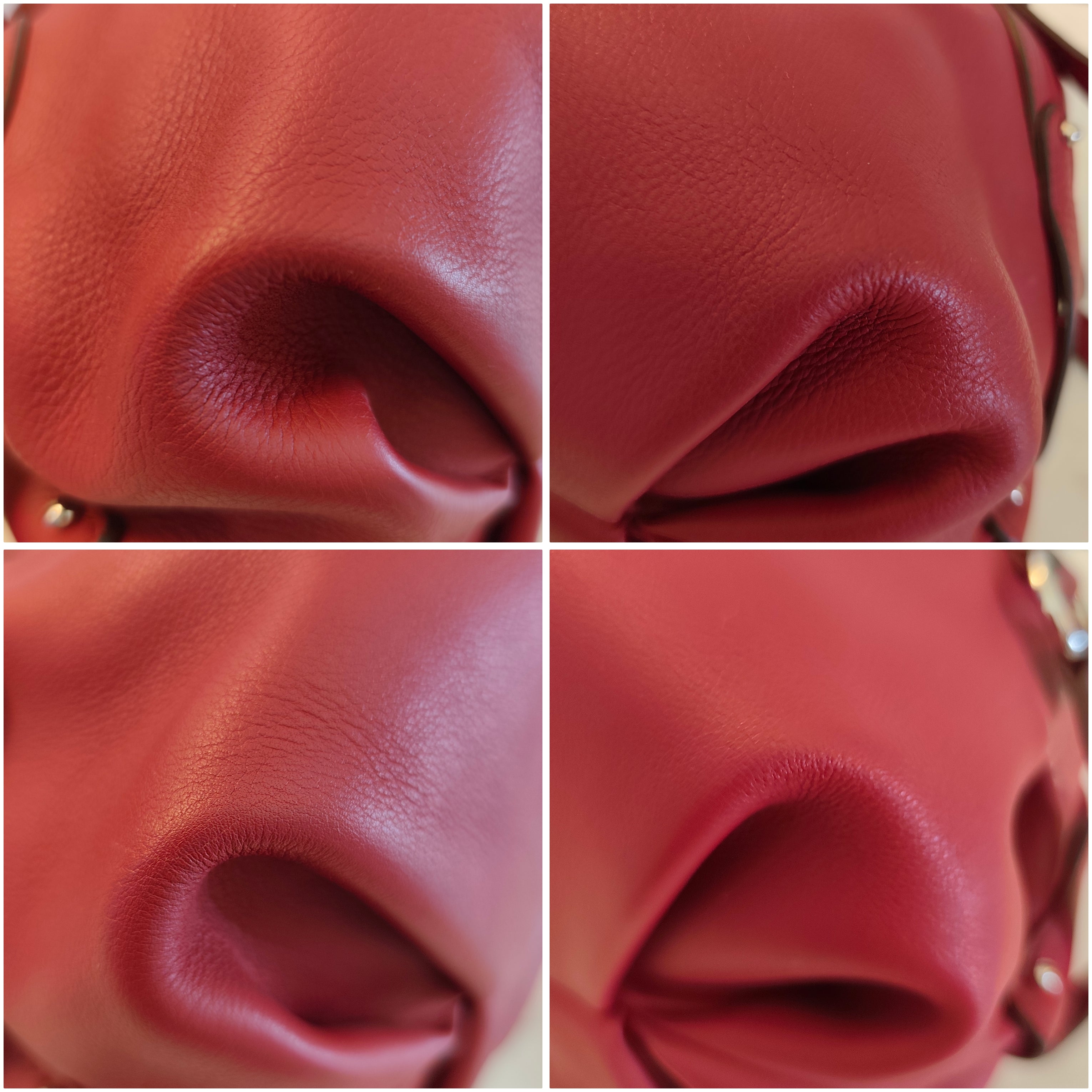 SALVATORE FERRAGAMO – Borsa a Mano in Pelle Bordeaux con Tracolla