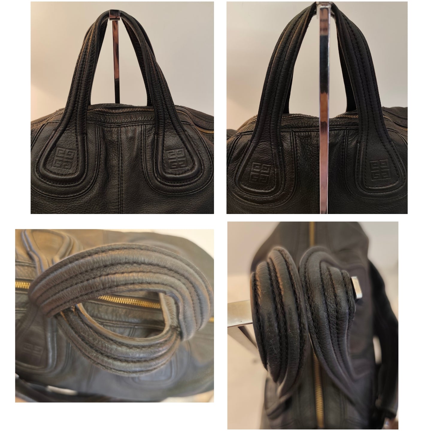 Givenchy - Borsa Nightingale Tote a Spalla in Pelle Nera