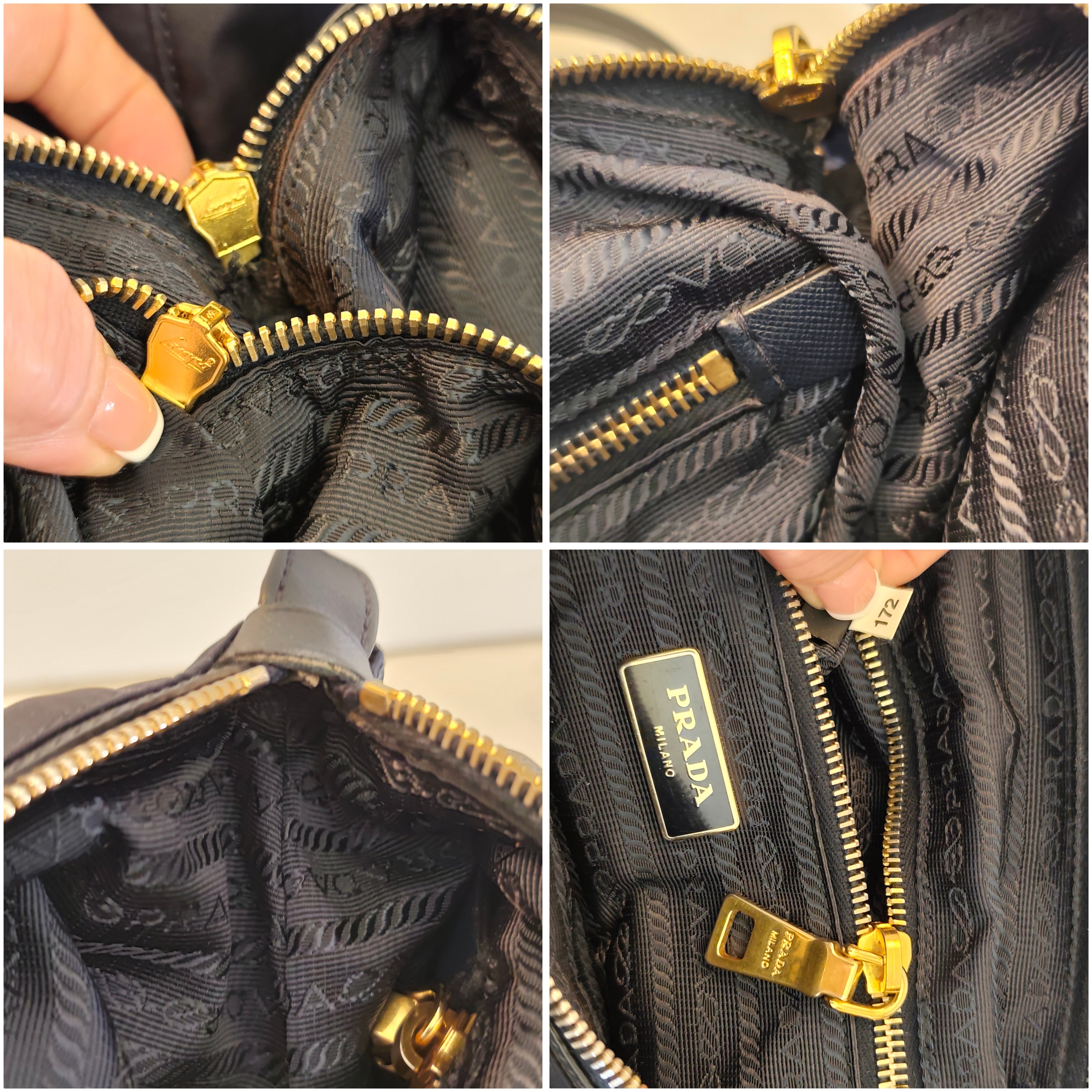 Prada - Tote Shopper con Tracolla Re-Nylon Blu Diplomatico