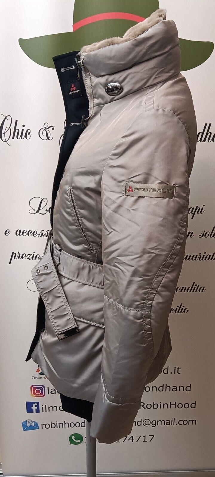 Peuterey – Twister Piumino Giacca Donna Plain in Mouton