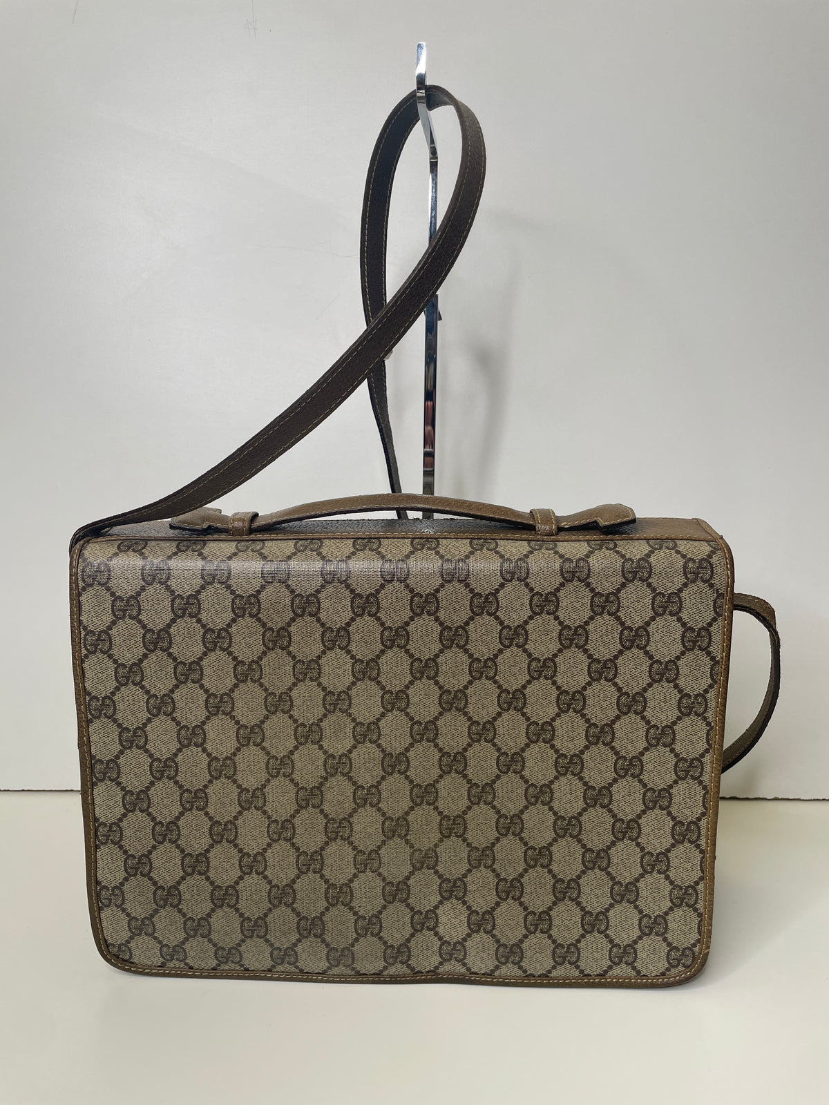 Gucci Ophidia Mega Camera Bag/Valigetta GG Beige con Tracolla