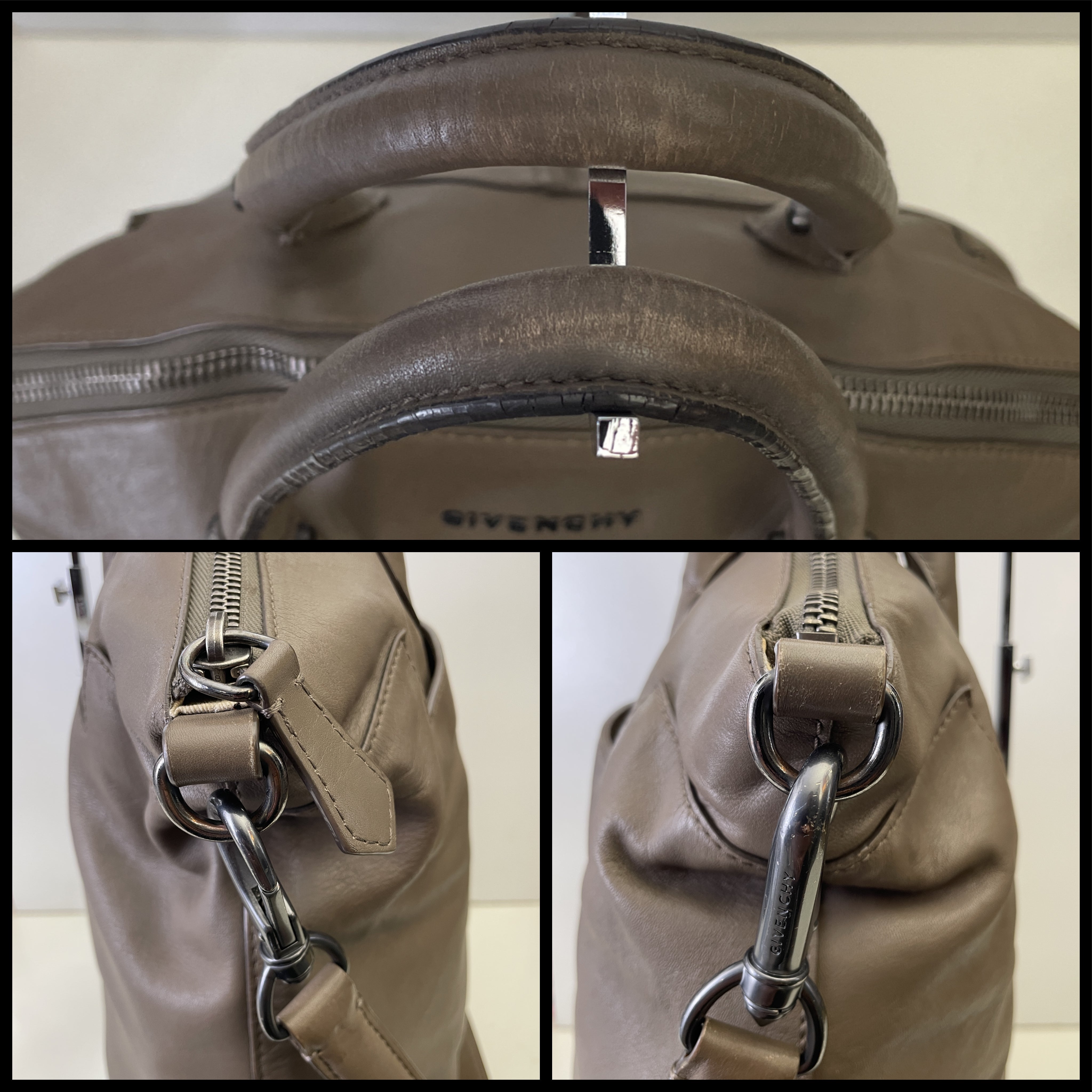 Givenchy - Tote Verticale Pelle Tortora