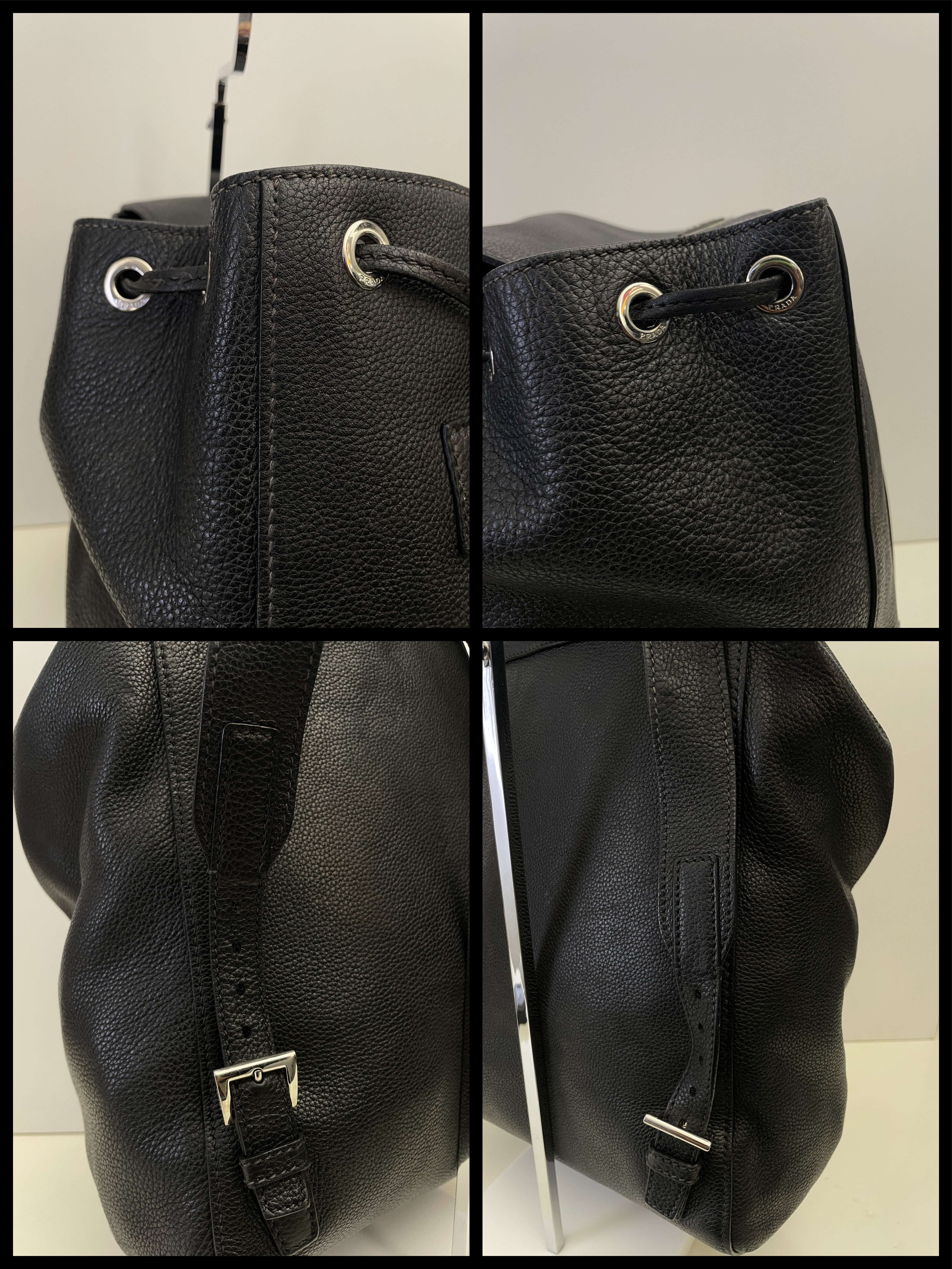 Prada - Zaino Pelle Nera