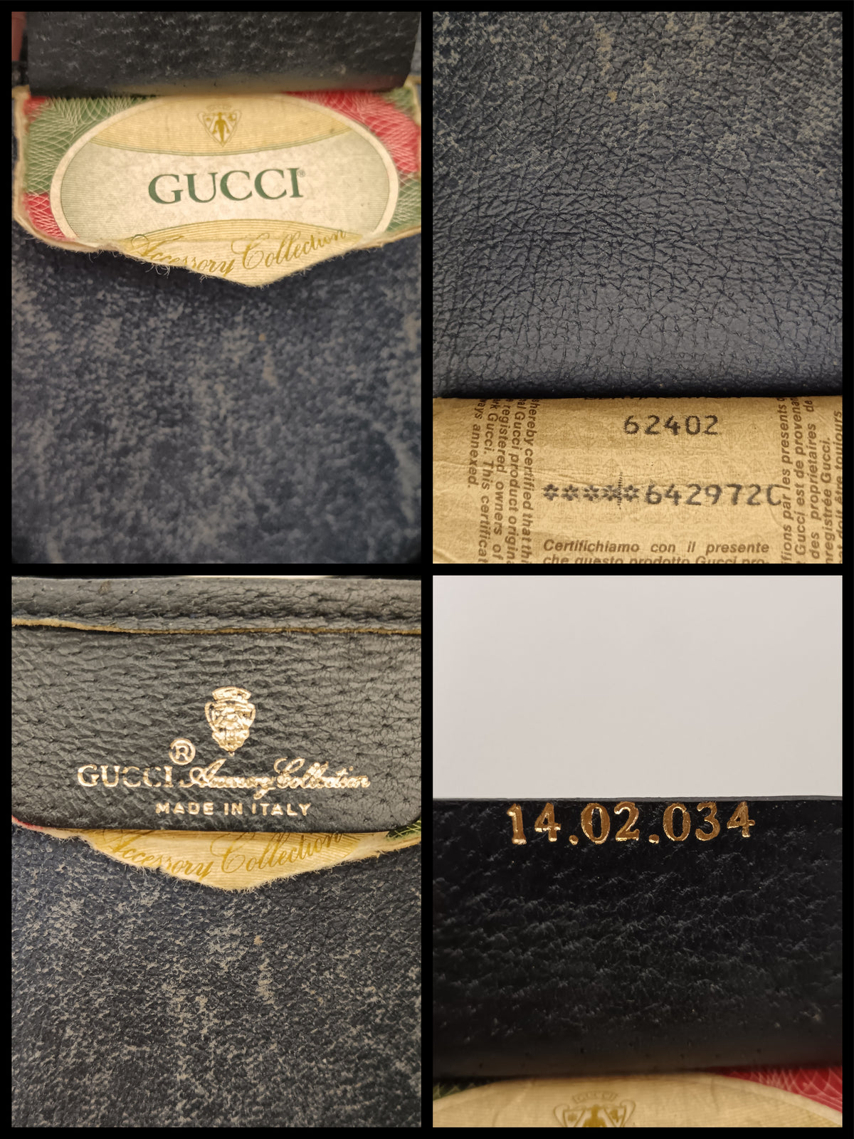 Gucci - Ophidia Secchiello Ovale Blu Vintage