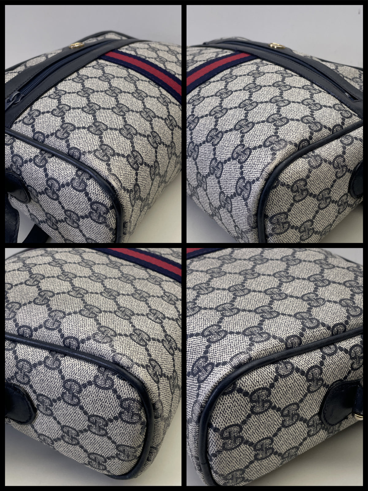 Gucci - Ophidia Camera Bag Postina Blu a Tracolla Vintage