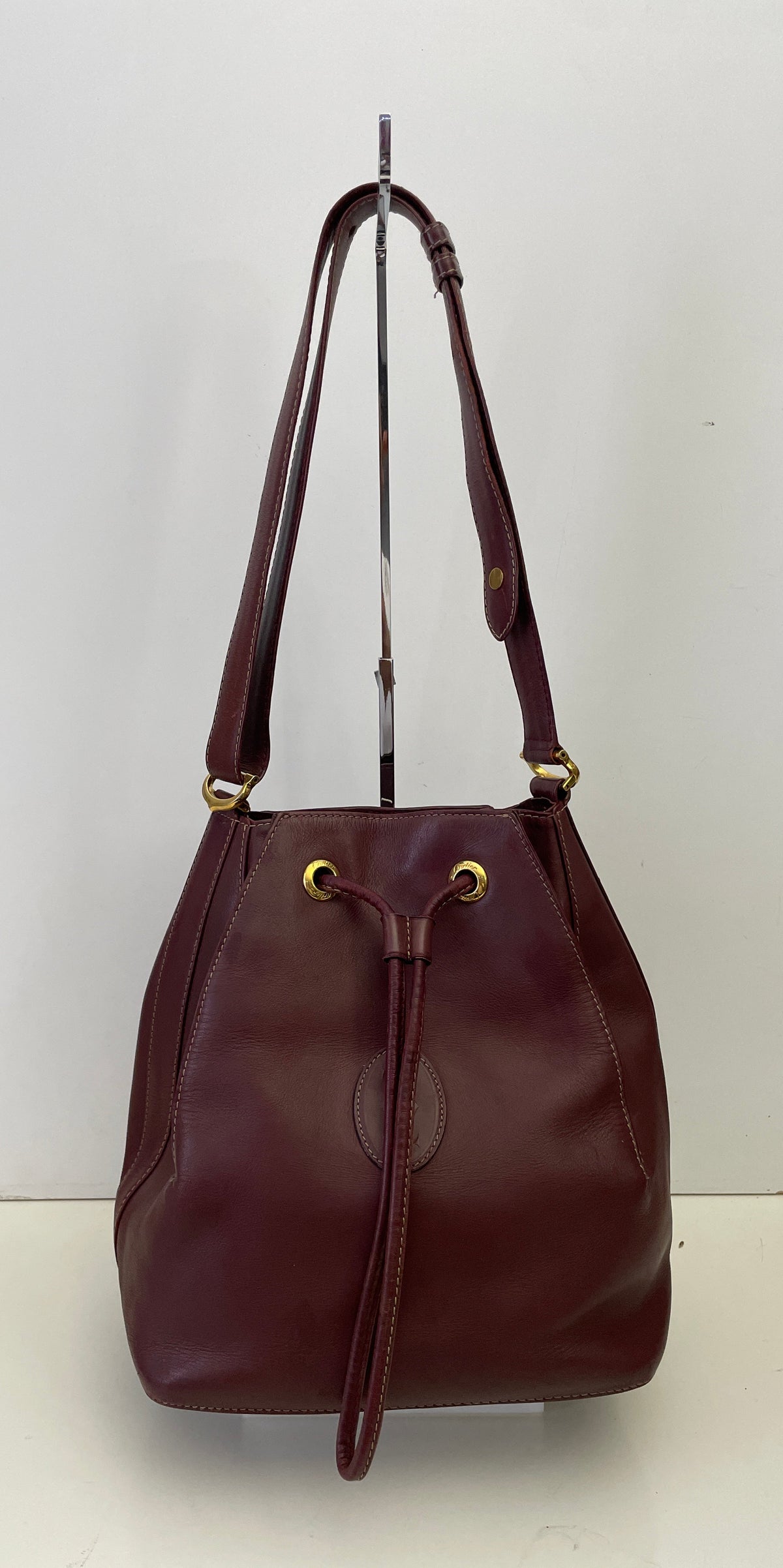 Cartier - Secchiello espandibile bordeaux scuro