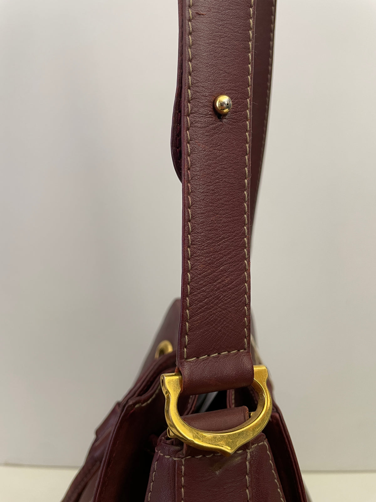 Cartier - Secchiello espandibile bordeaux scuro