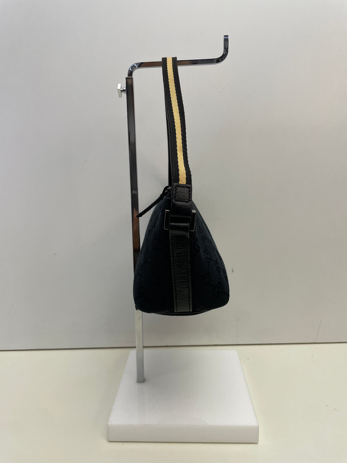 Gucci - Borsa Boat Tessuto Nero Gg Supreme