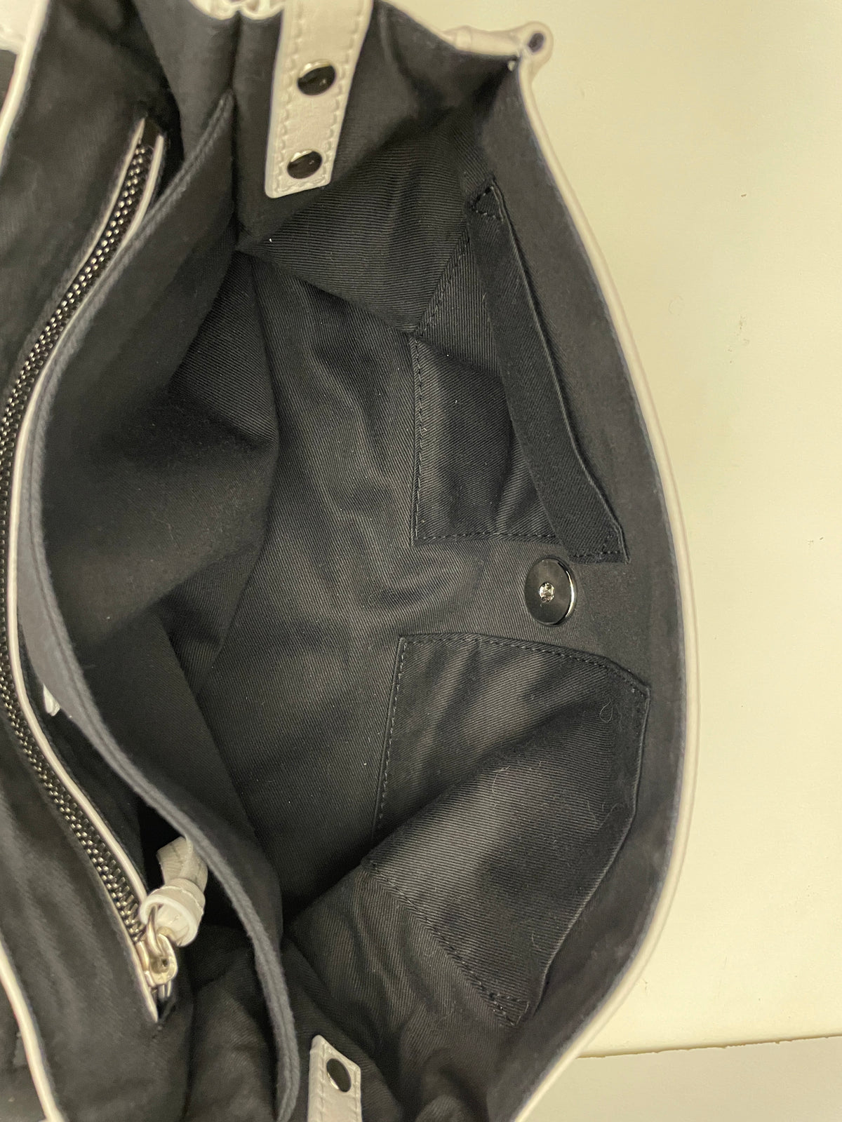 Zanellato - Borsa A Postina Trompe-L'œil Pelle Bianca