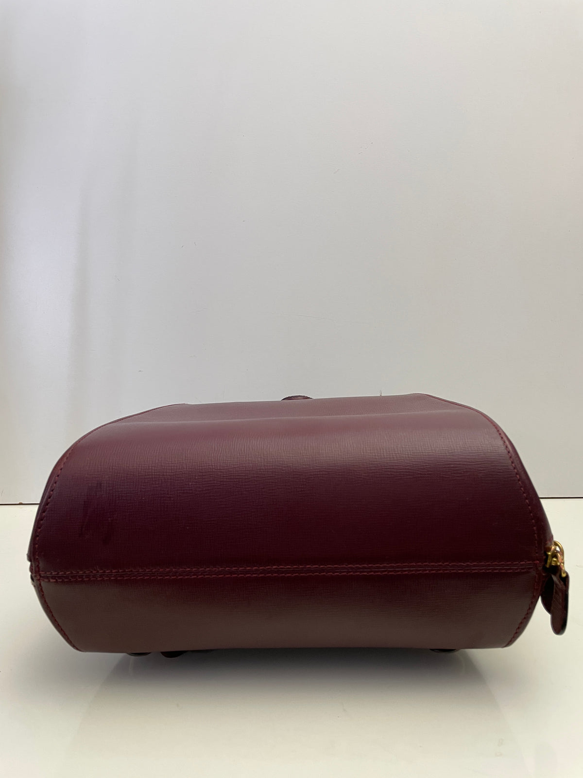 Cartier - Zaino Con Chiusura Girello Pelle Bordeaux