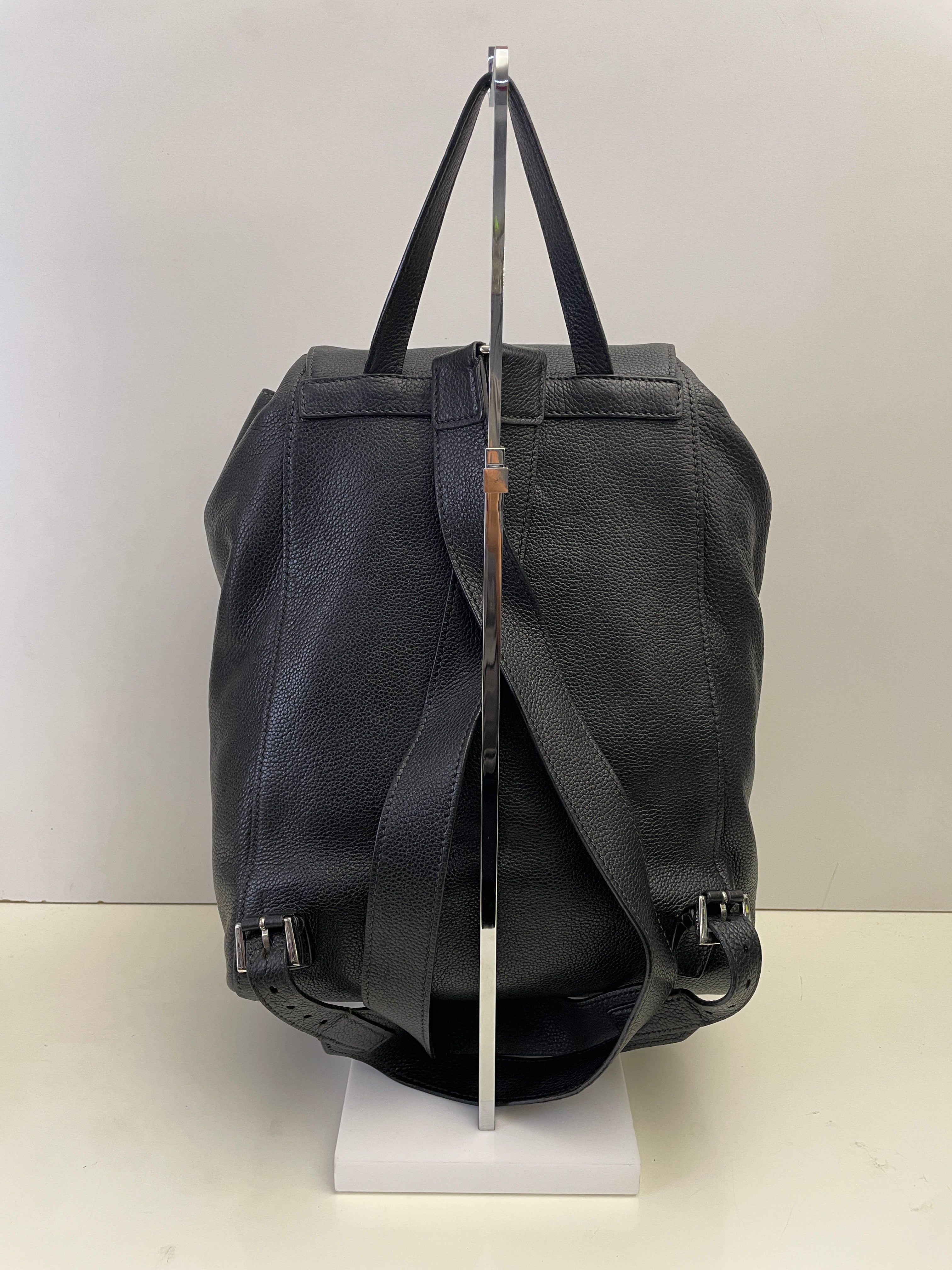 Prada - Zaino Pelle Nera