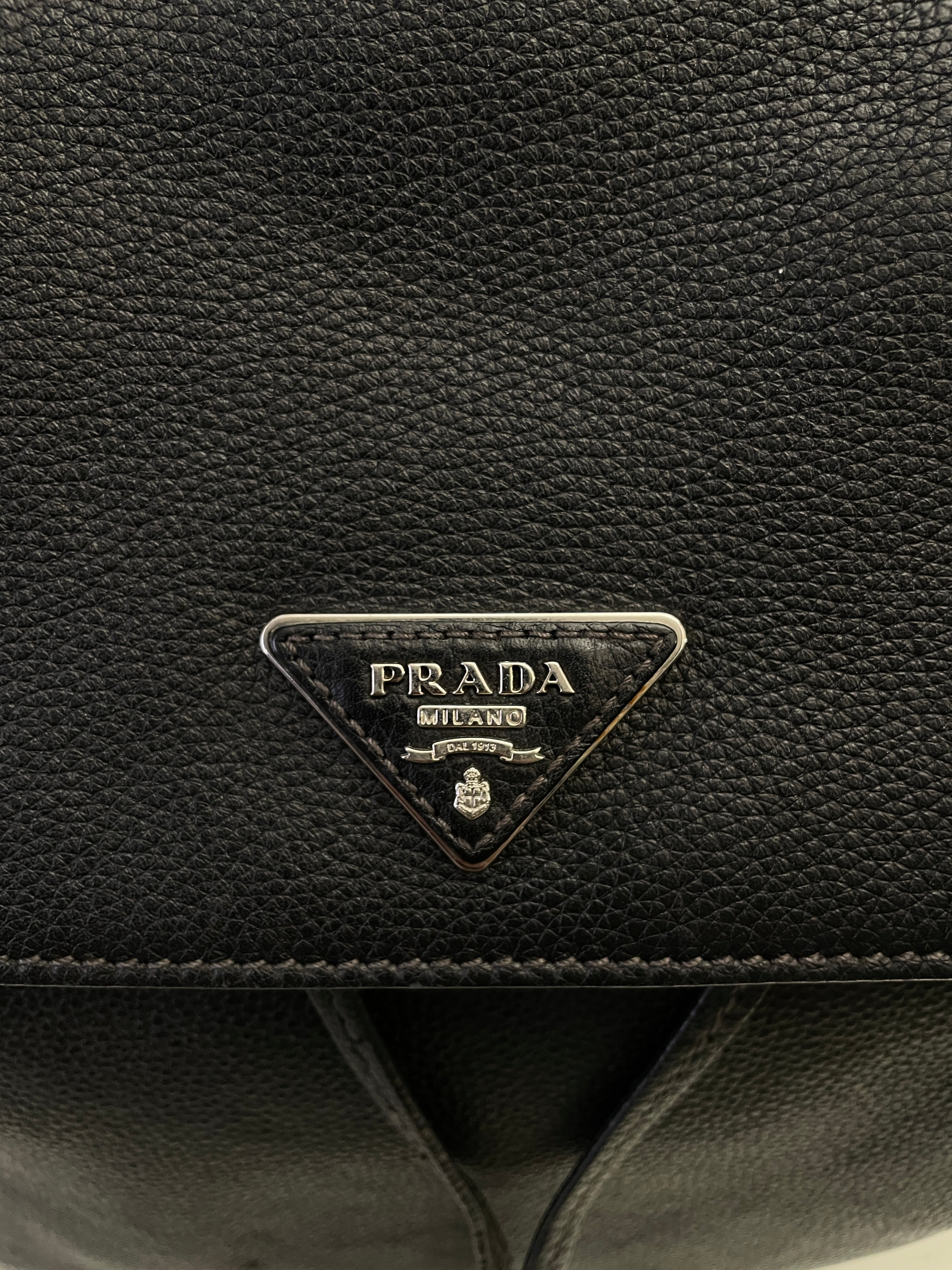 Prada - Zaino Pelle Nera