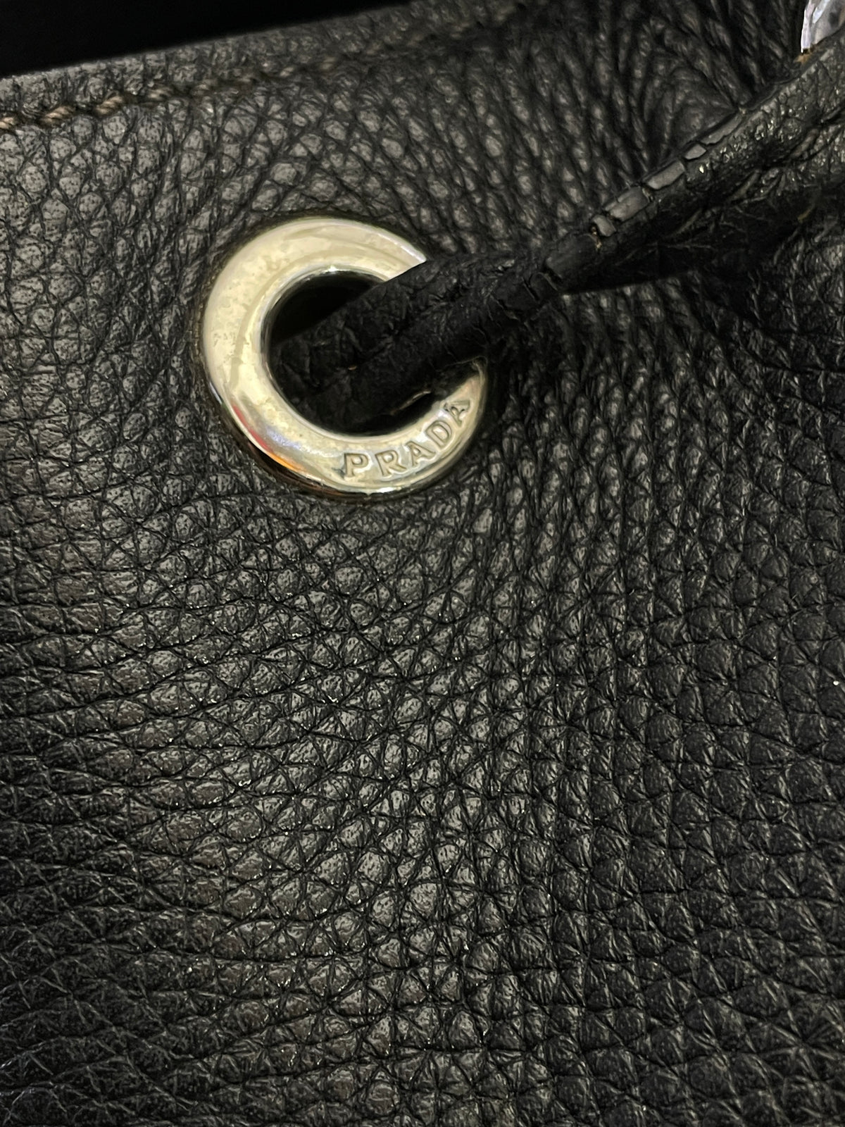 Prada - Zaino Pelle Nera