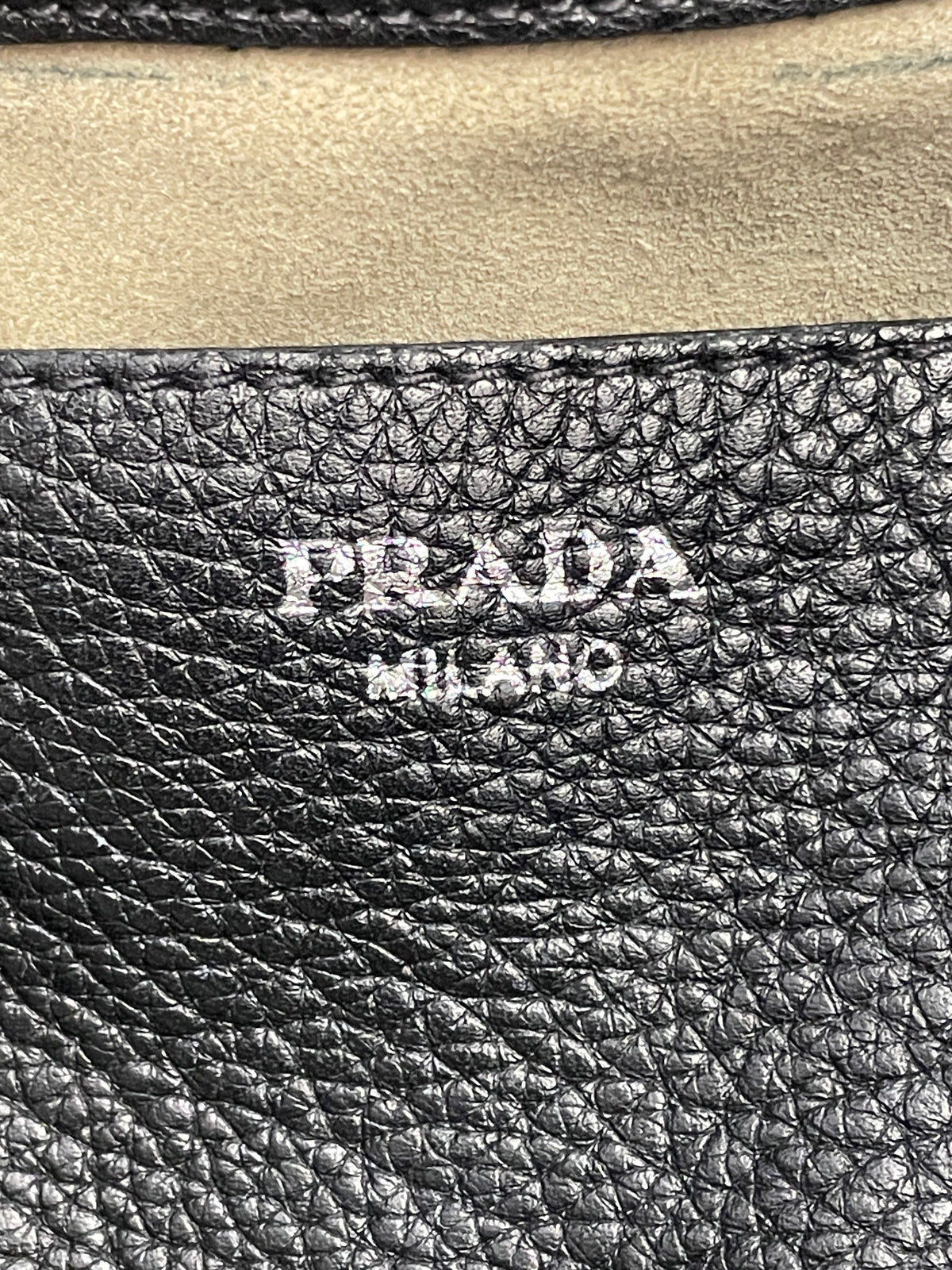 Prada - Zaino Pelle Nera