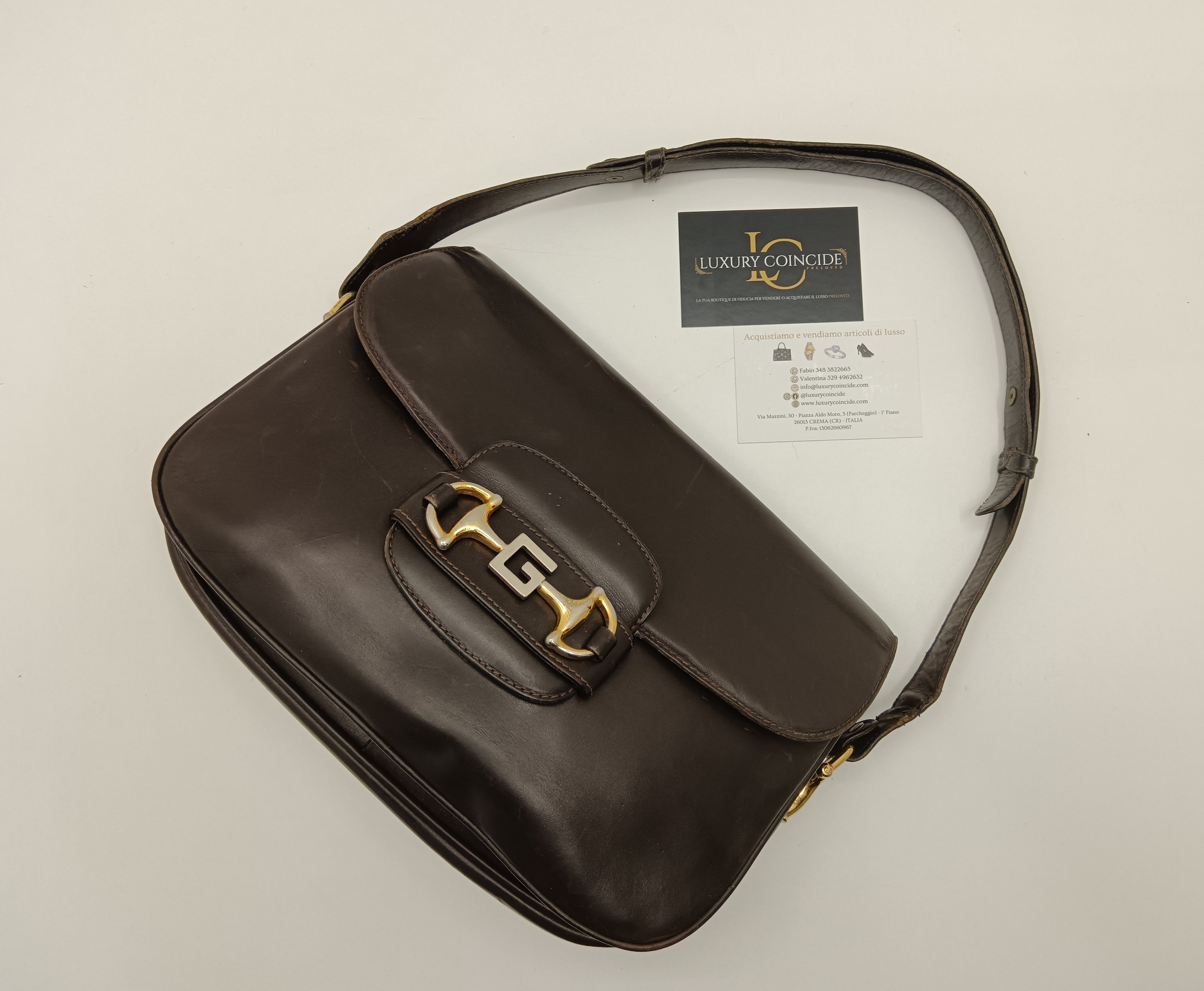 Gucci - Horsebit 1955 – Borsa a Tracolla Vintage Tdm