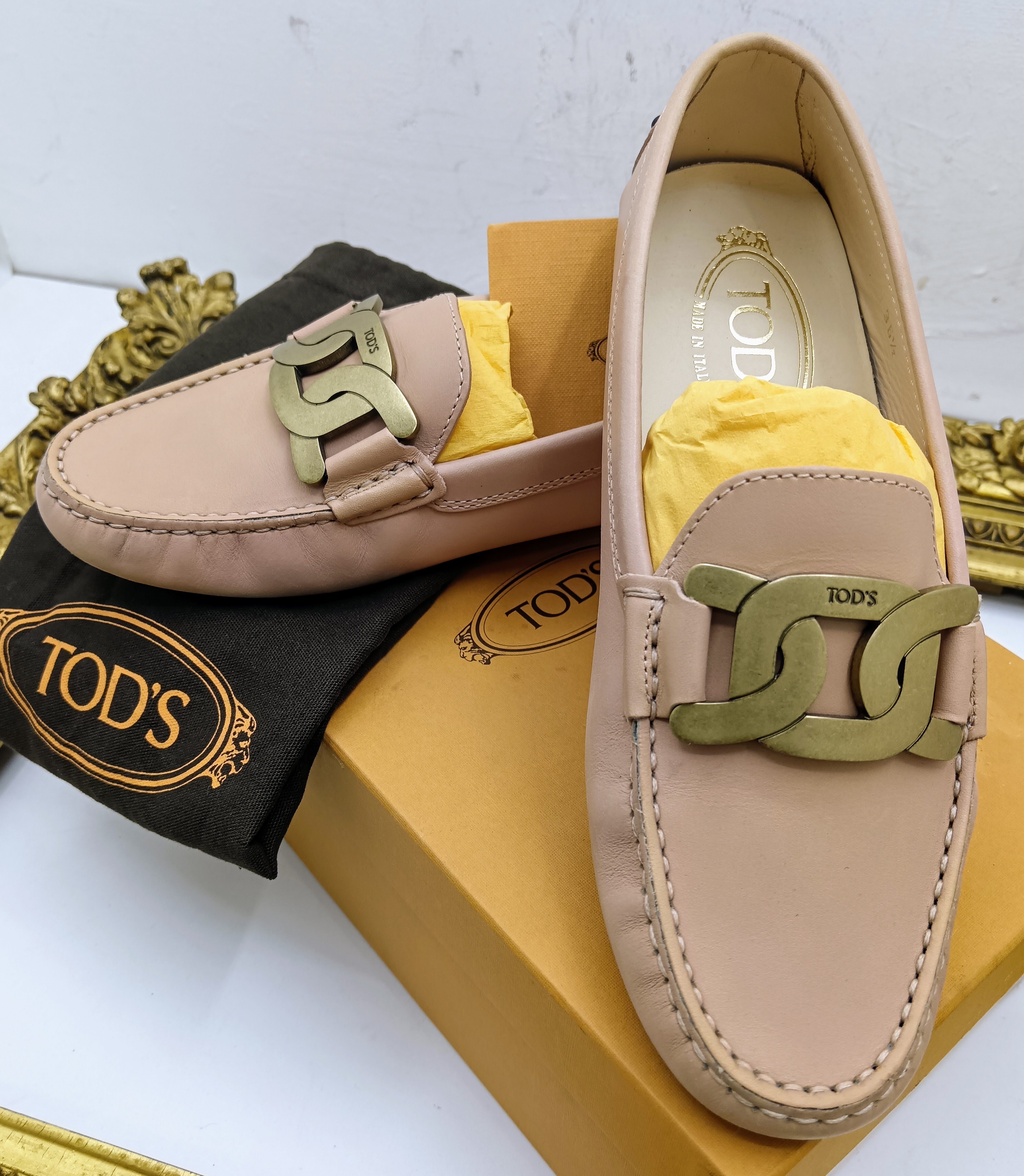 Tod’s - Mocassini Kate Gommino Donna Pelle Rosa Cipria