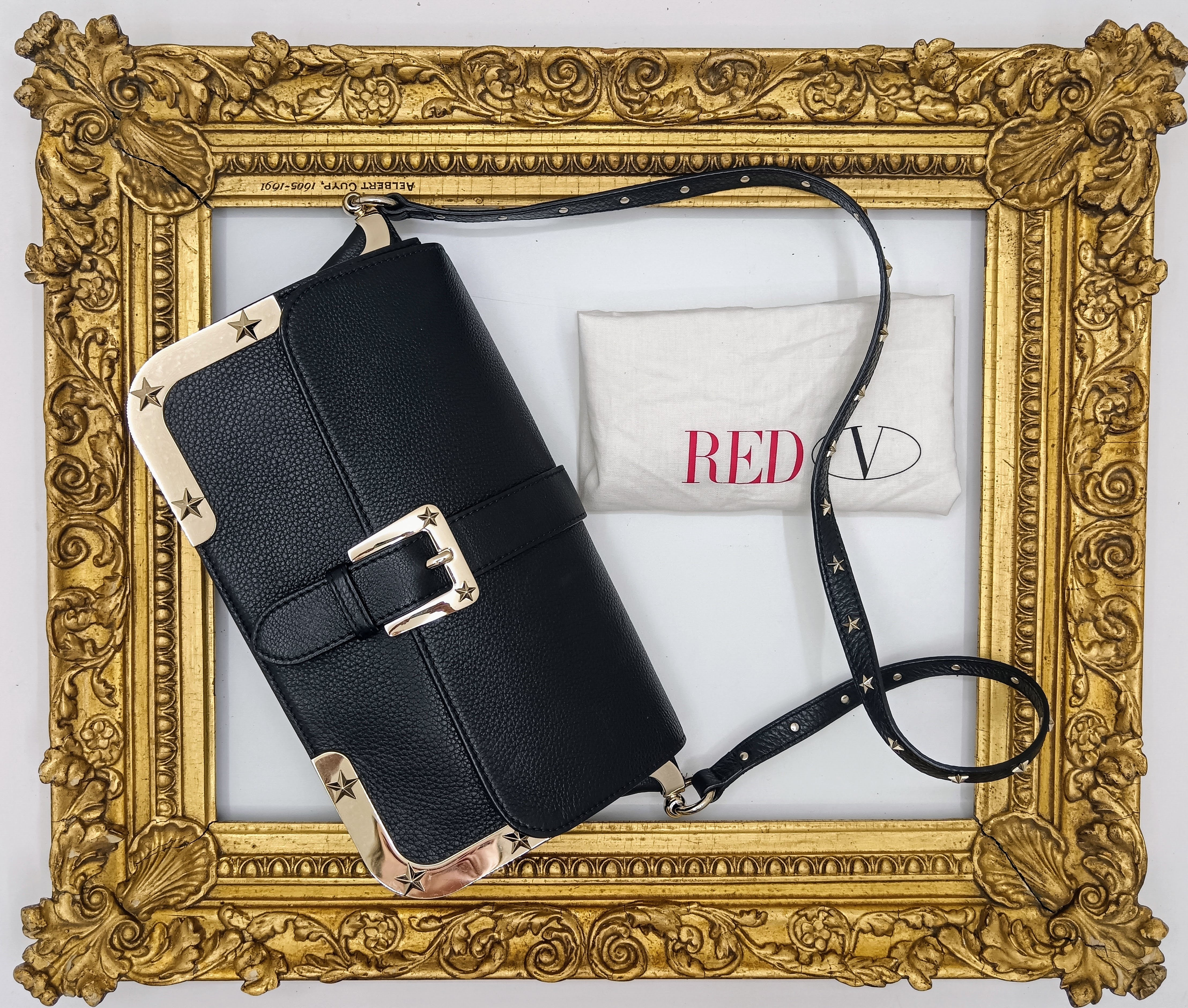 RED Valentino Garavani – Borsa a spalla pelle nera
