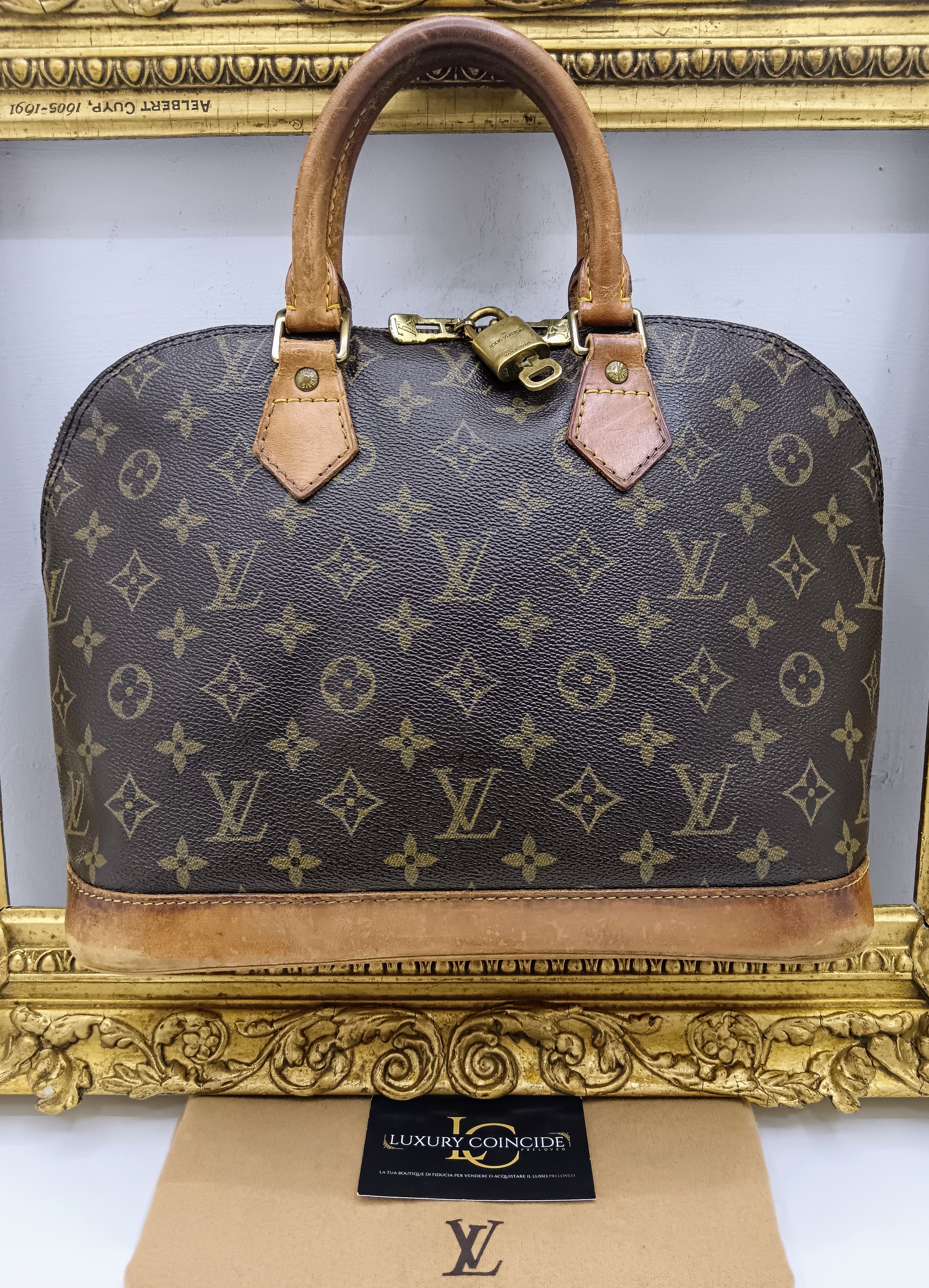 Louis Vuitton – Alma PM Borsa Tote Bag in Canvas Monogram Vintage