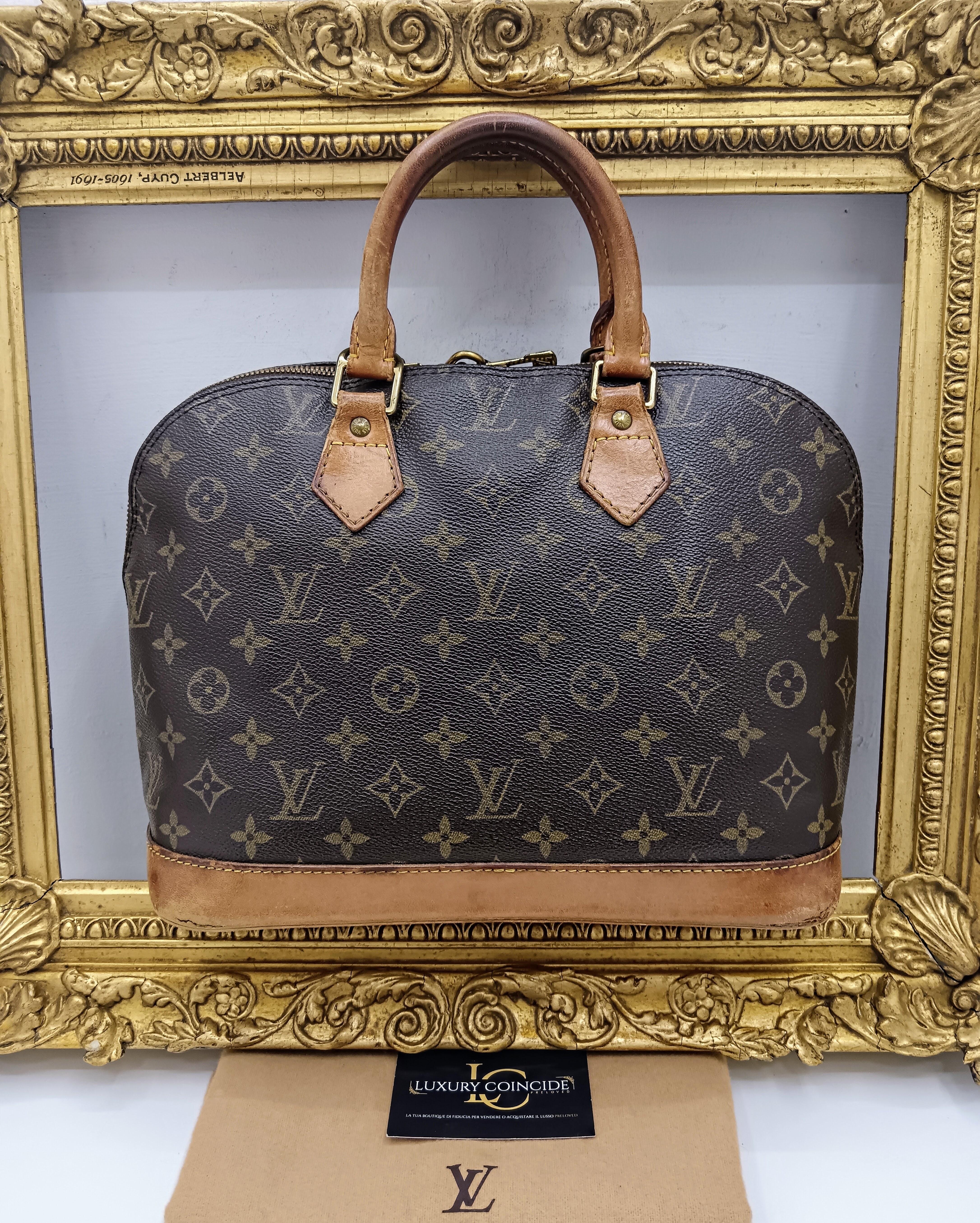 Louis Vuitton – Alma PM Borsa Tote Bag in Canvas Monogram Vintage