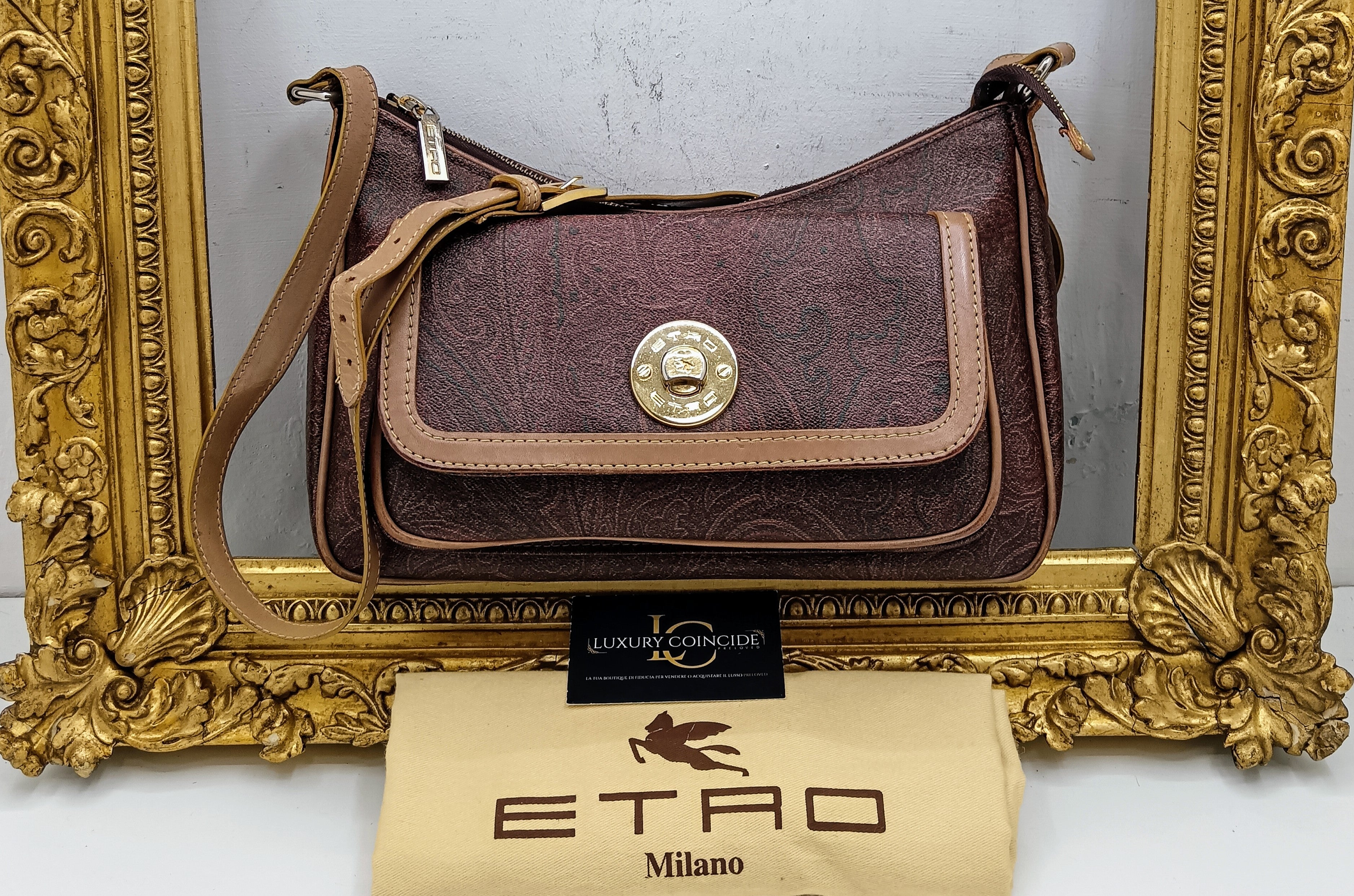 Etro – Borsa Tote Paisley Jacquard a Spalla