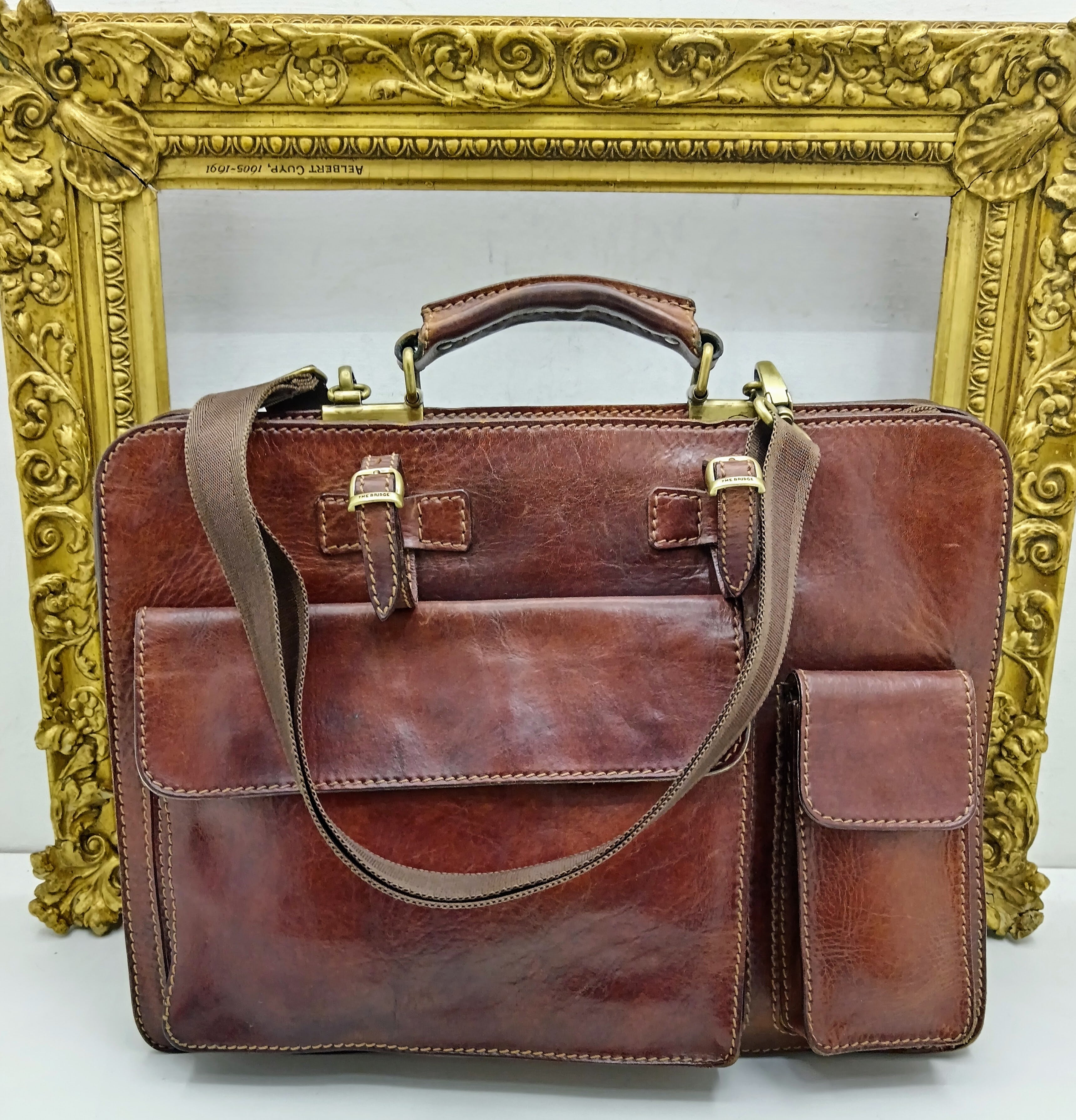 The Bridge – Cartella Porta Ombrello Misura Grande Linea Story Vintage
