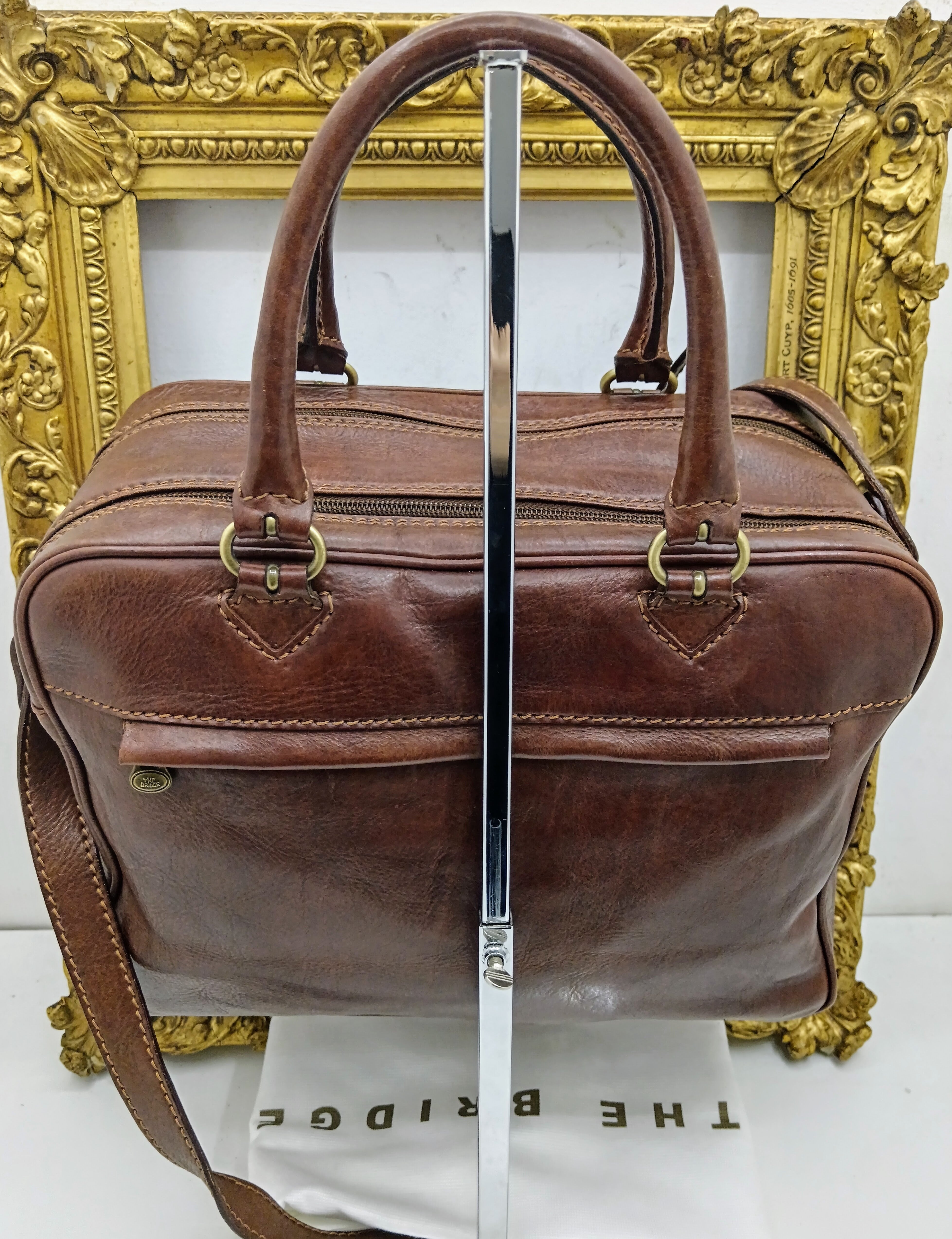 The Bridge – Postina Borsa Viaggio Camera Bag Doppia Messenger Pilotina Story Vintage