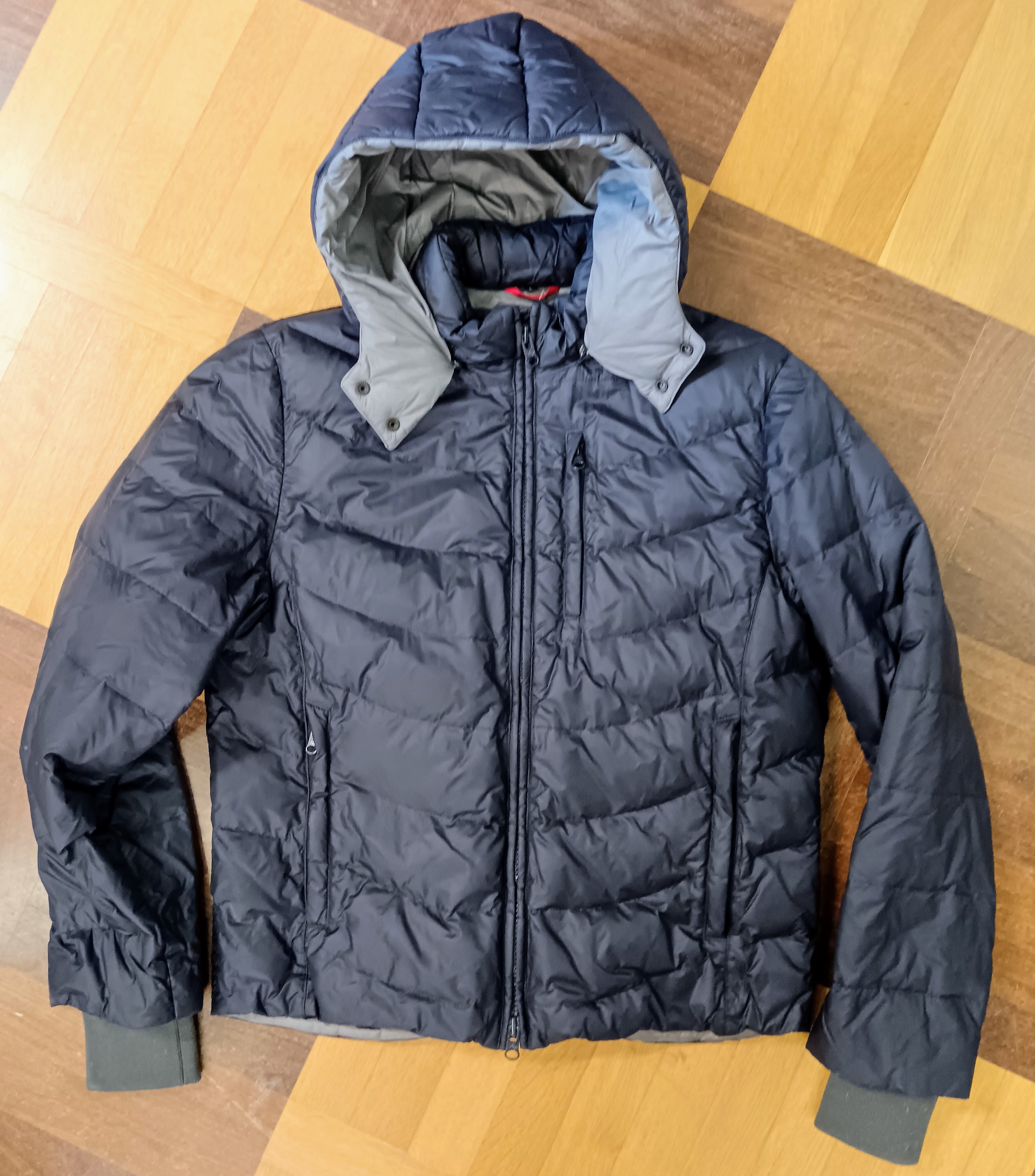 Fay – Piumino Giubbotto Mod Grand-Stadium in Nylon Blu