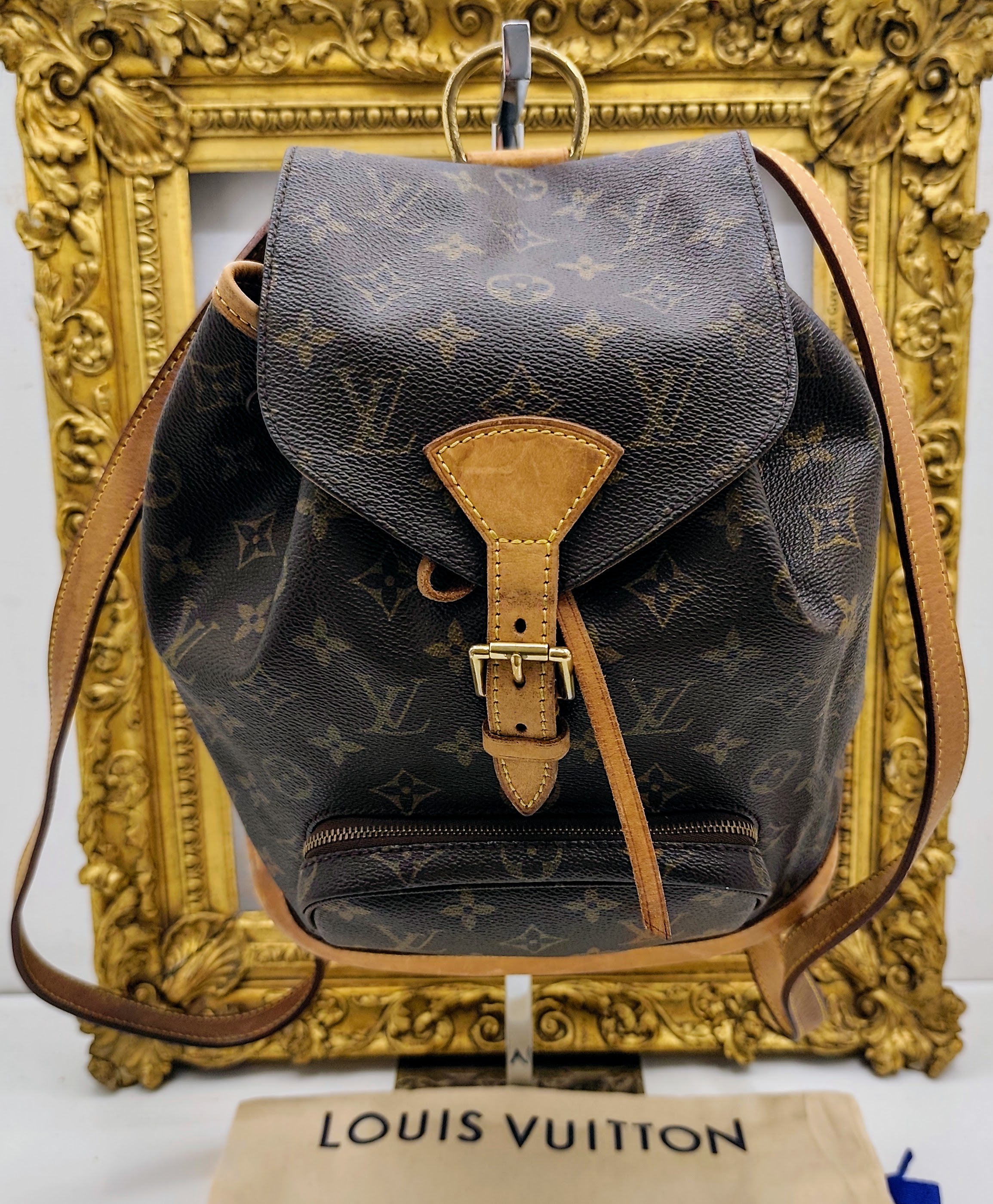 Louis Vuitton - Zaino MONTSOURIS MM – Monogram Vintage