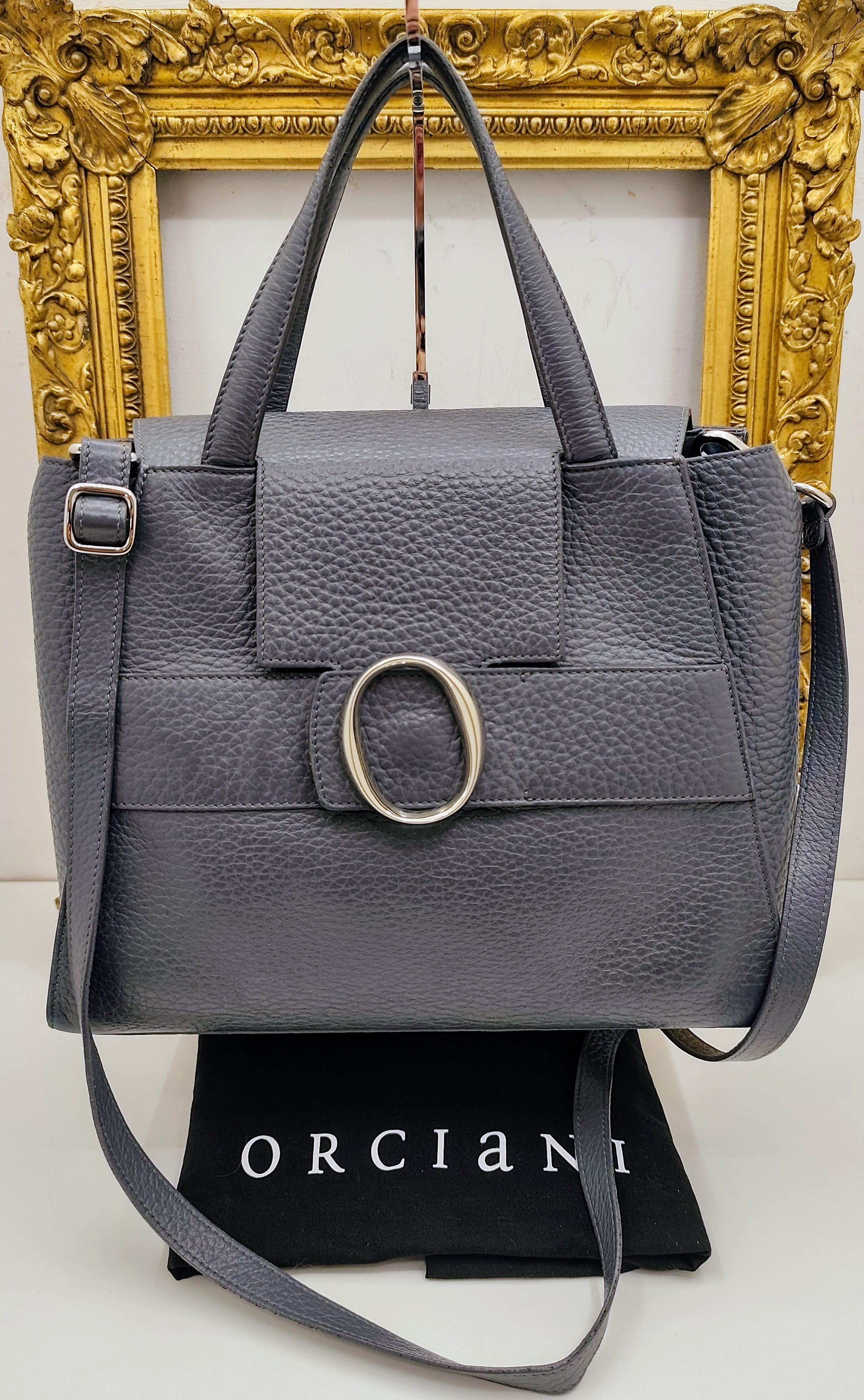 Orciani – Borsa Ofelia Media in Pelle Ottanio