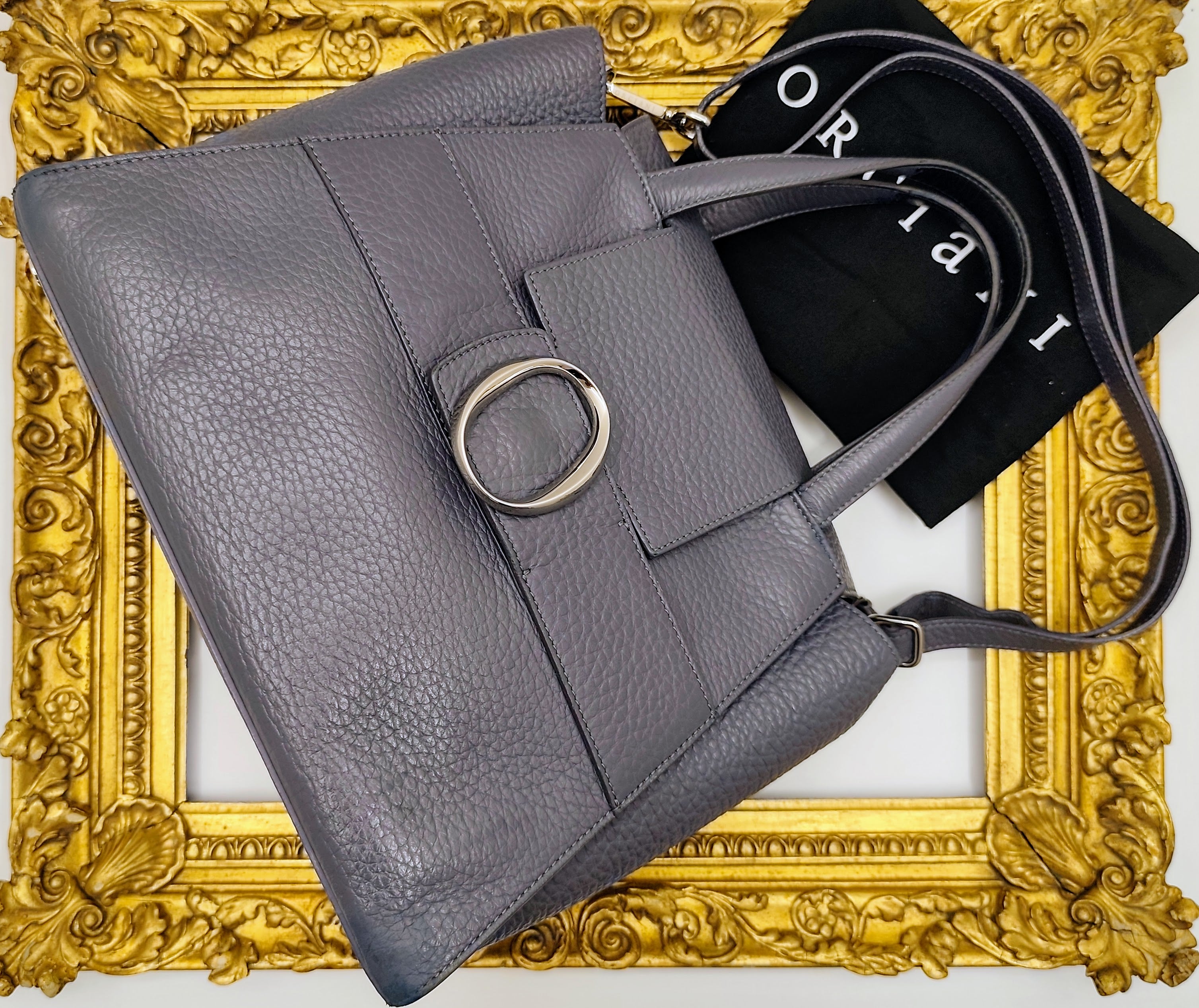 Orciani – Borsa Ofelia Media in Pelle Ottanio