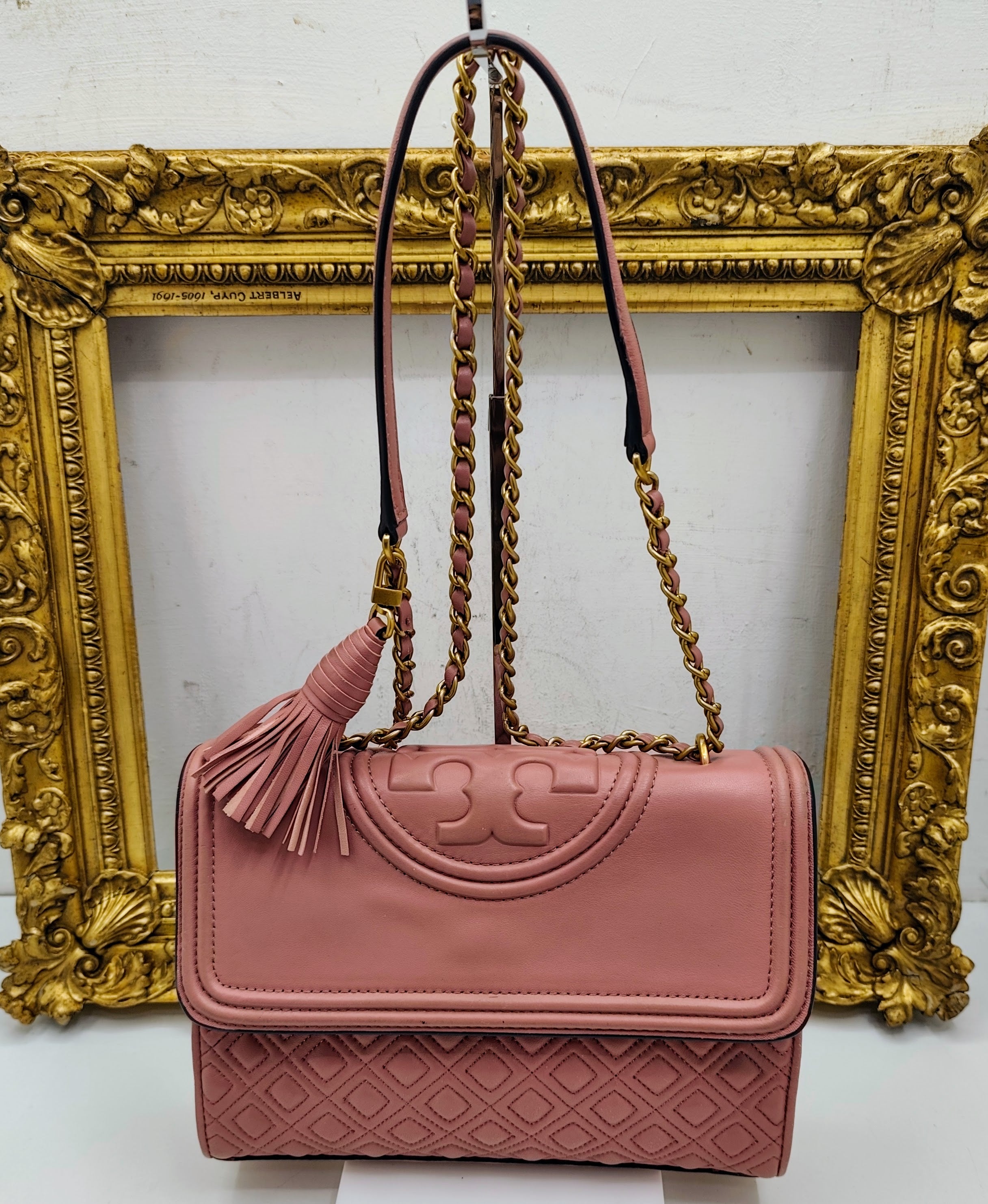 Tory Burch – Borsa Fleming in Pelle a Spalla con Tracolla