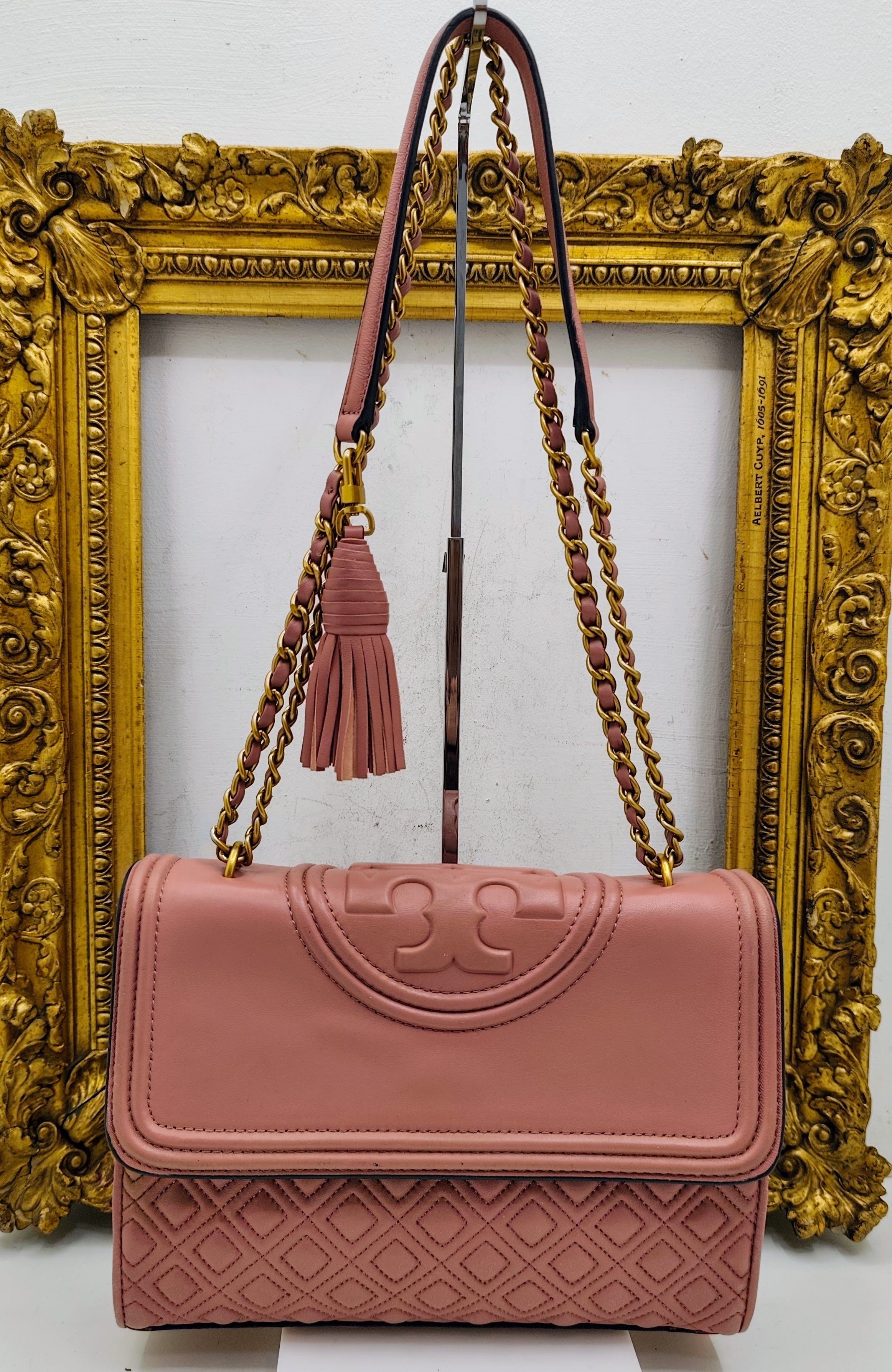 Tory Burch – Borsa Fleming in Pelle a Spalla con Tracolla